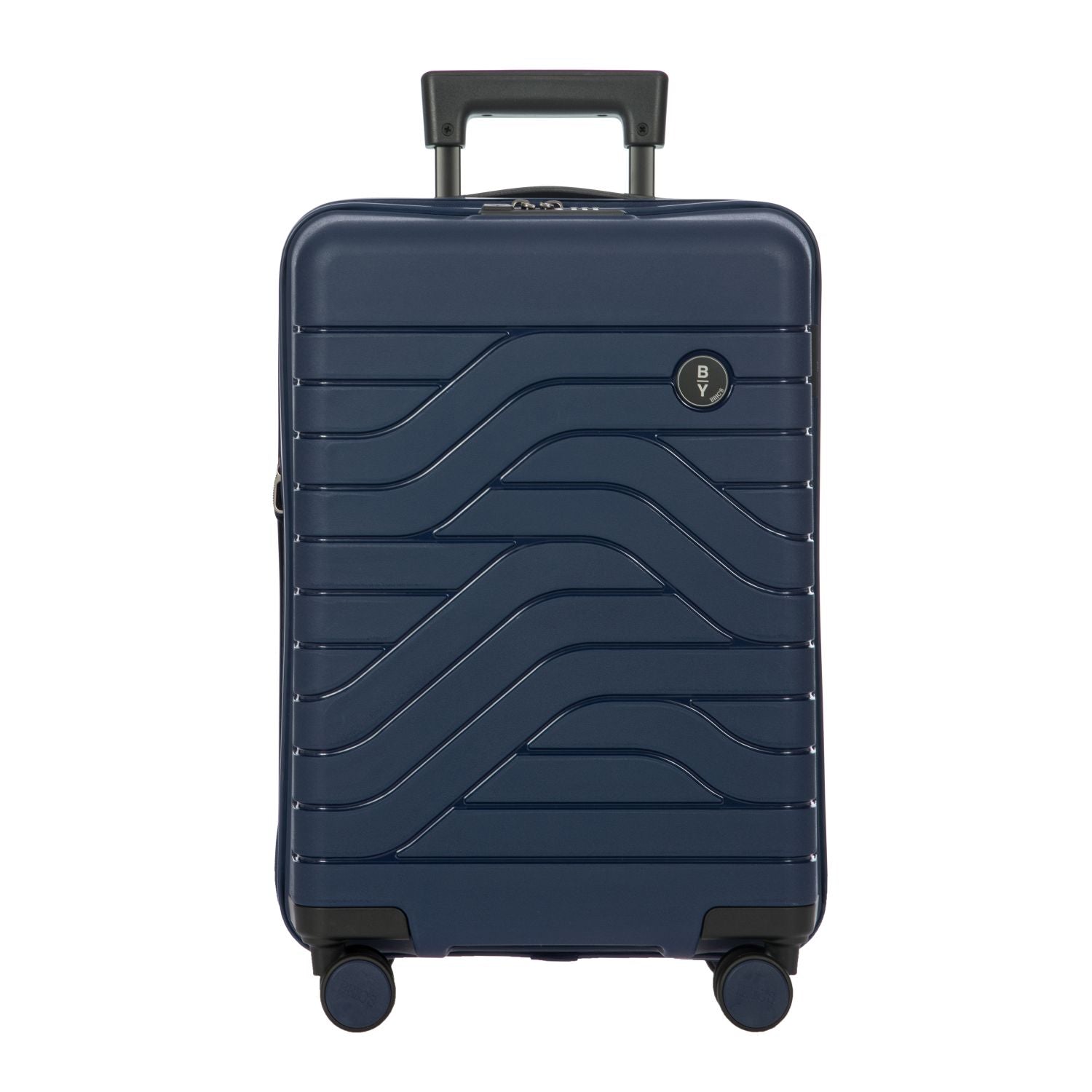 BRIC'S Ulisse 22" Expandable Carry On Luggage Spinner (Ocean Blue)