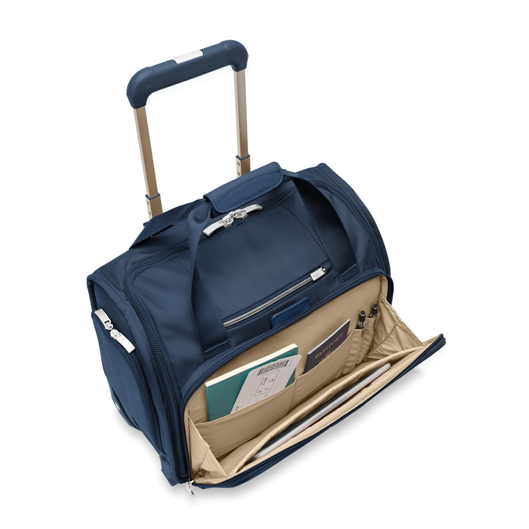 Briggs & Riley Baseline 2-Wheel Cabin Bag (Navy)