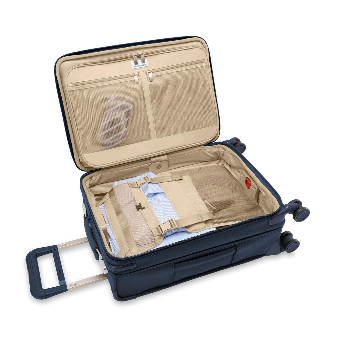 Briggs & Riley Baseline Essential Carry-On Spinner (Navy)