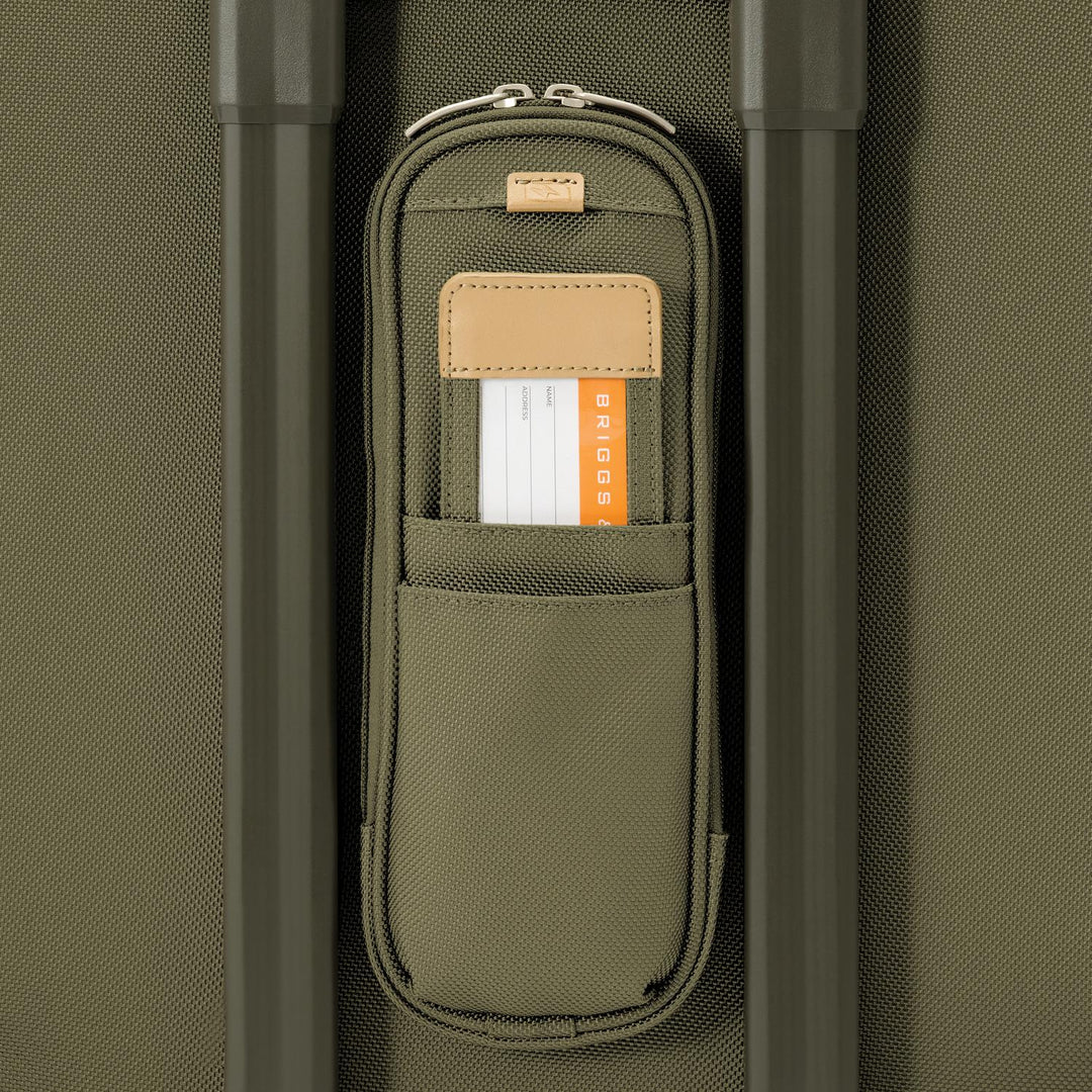 Briggs & Riley Baseline Essential Carry-On Spinner (Olive)