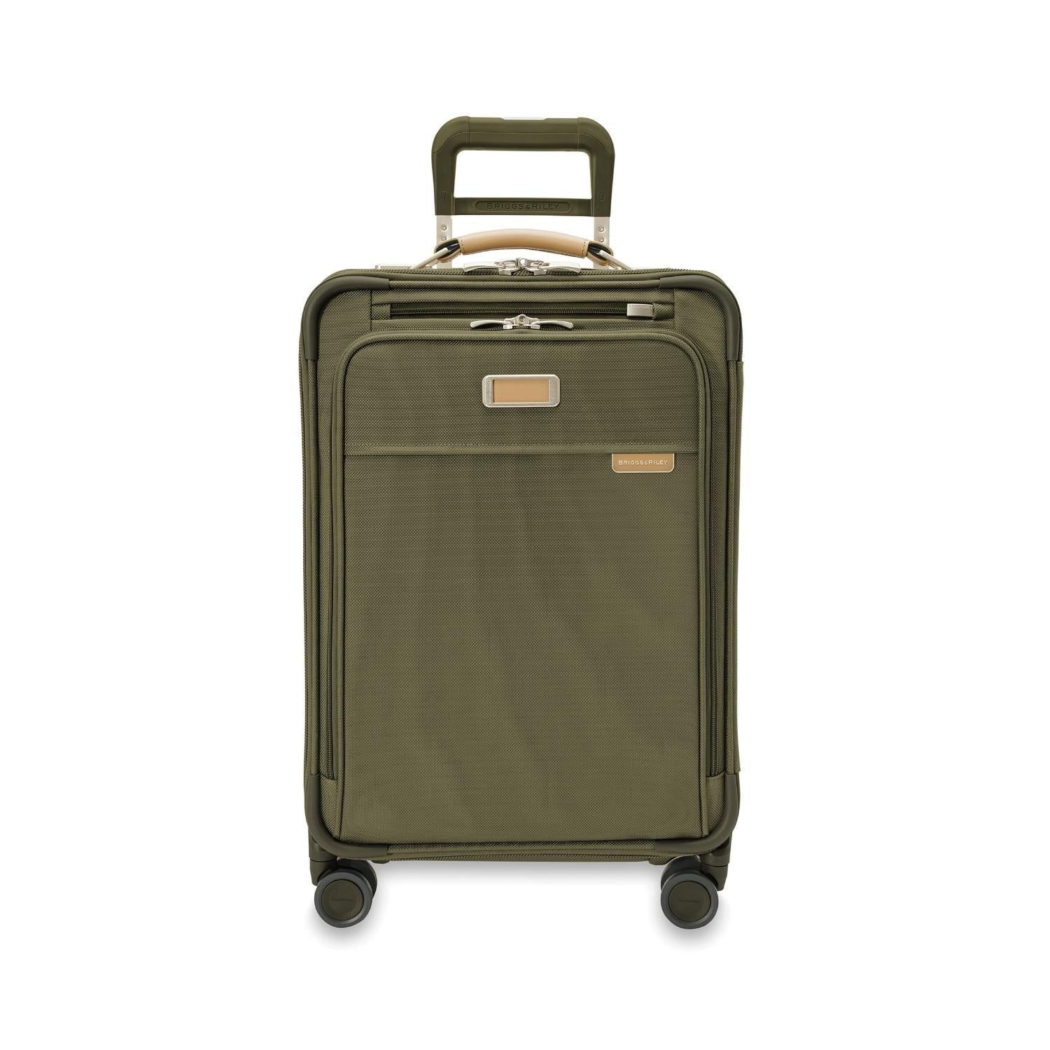 Briggs & Riley Baseline Essential Carry-On Spinner (Olive)