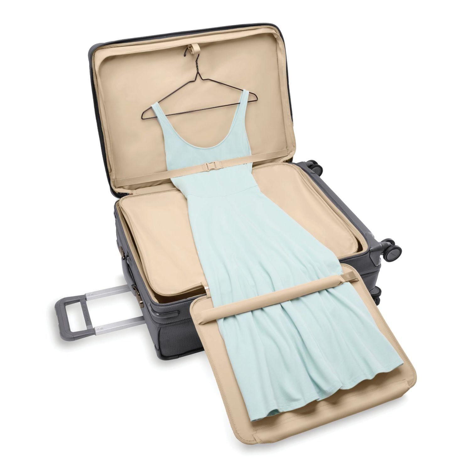 Briggs & Riley Baseline Limited Edition Large 29" Expandable Luggage Spinner - Steel