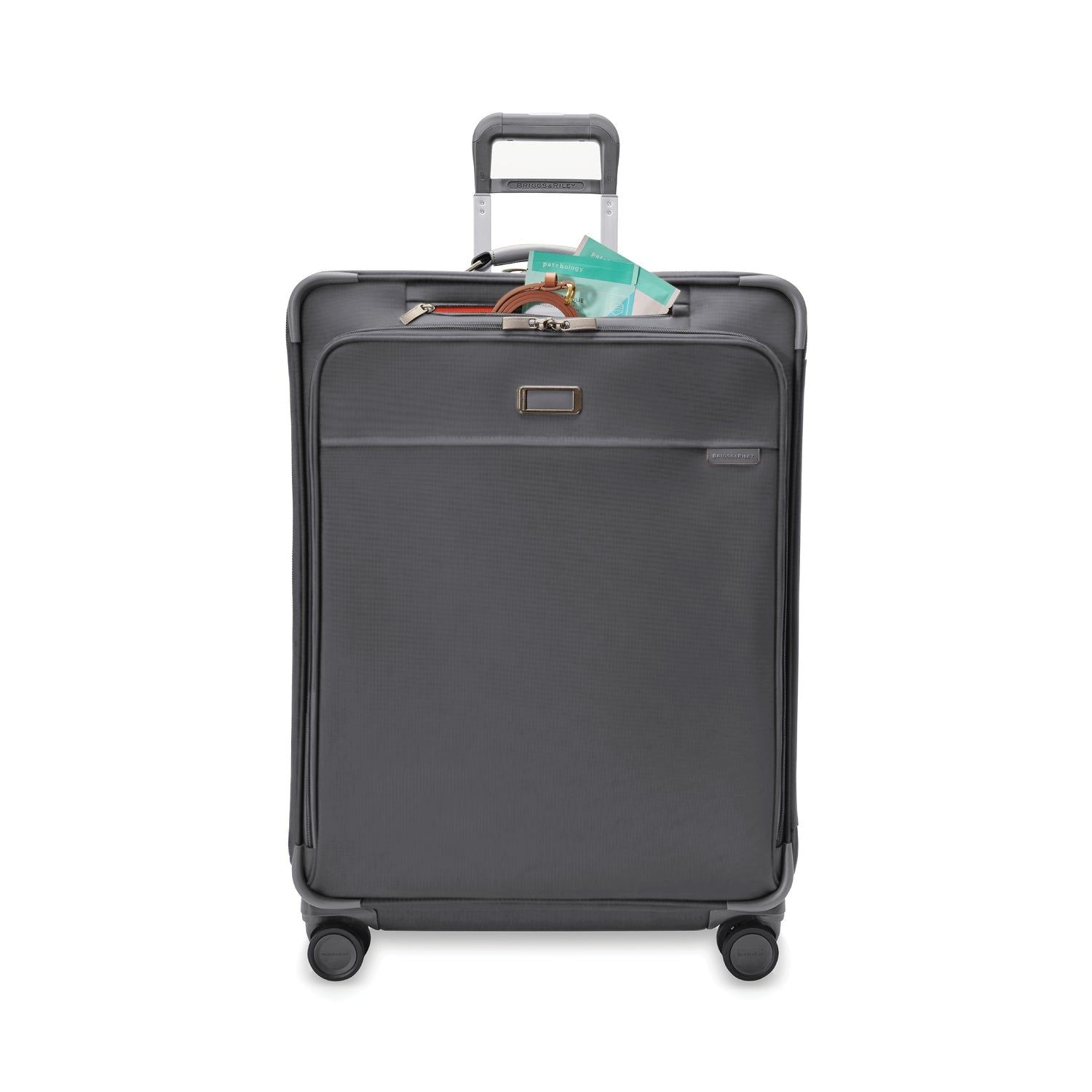 Briggs & Riley Baseline Limited Edition Large 29" Expandable Luggage Spinner - Steel