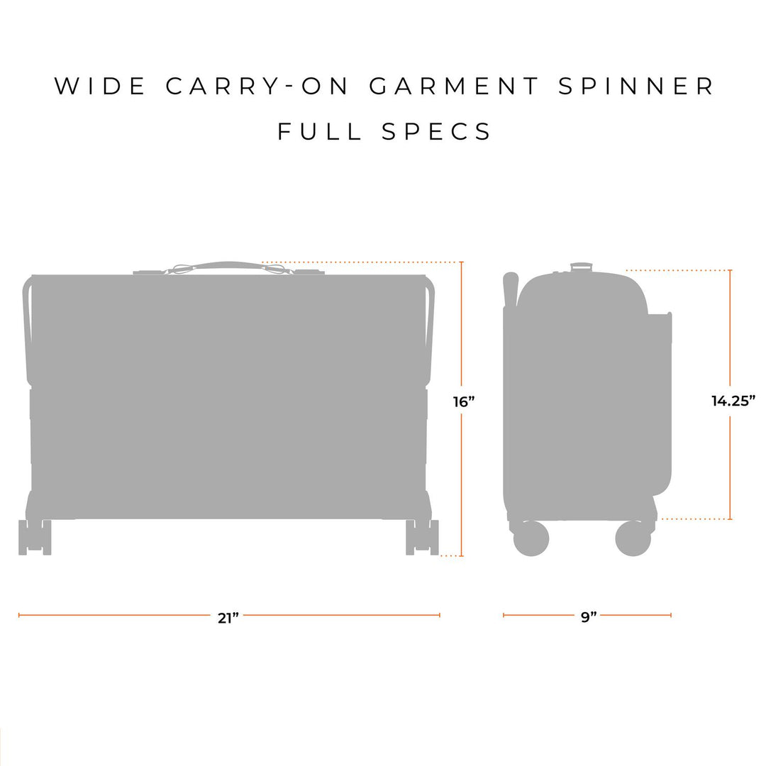 Briggs & Riley Baseline Wide Carry-On Garment Spinner (Black)