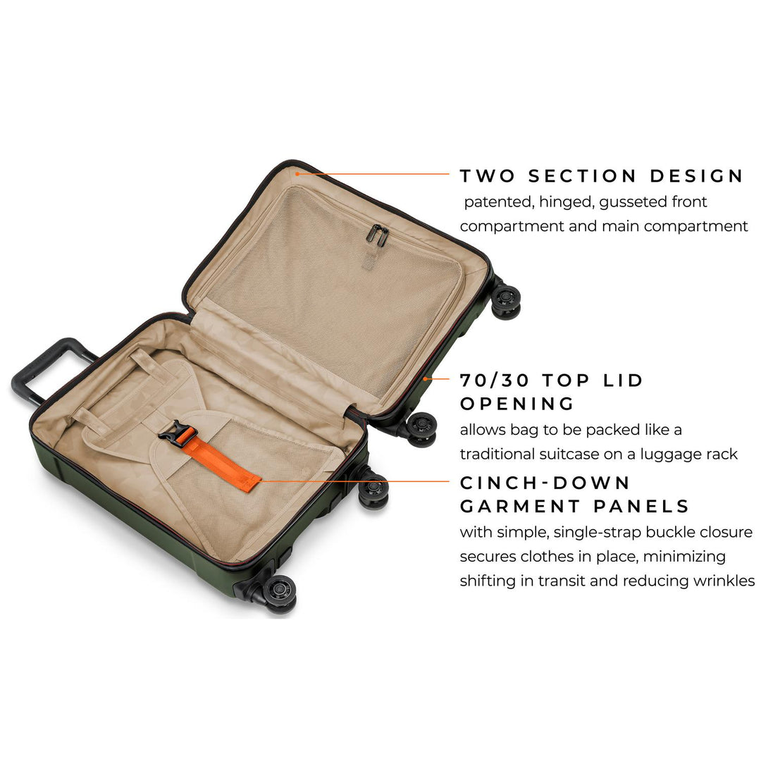 Briggs & Riley Torq 2.0 International Carry-On Luggage Spinner (Hunter)