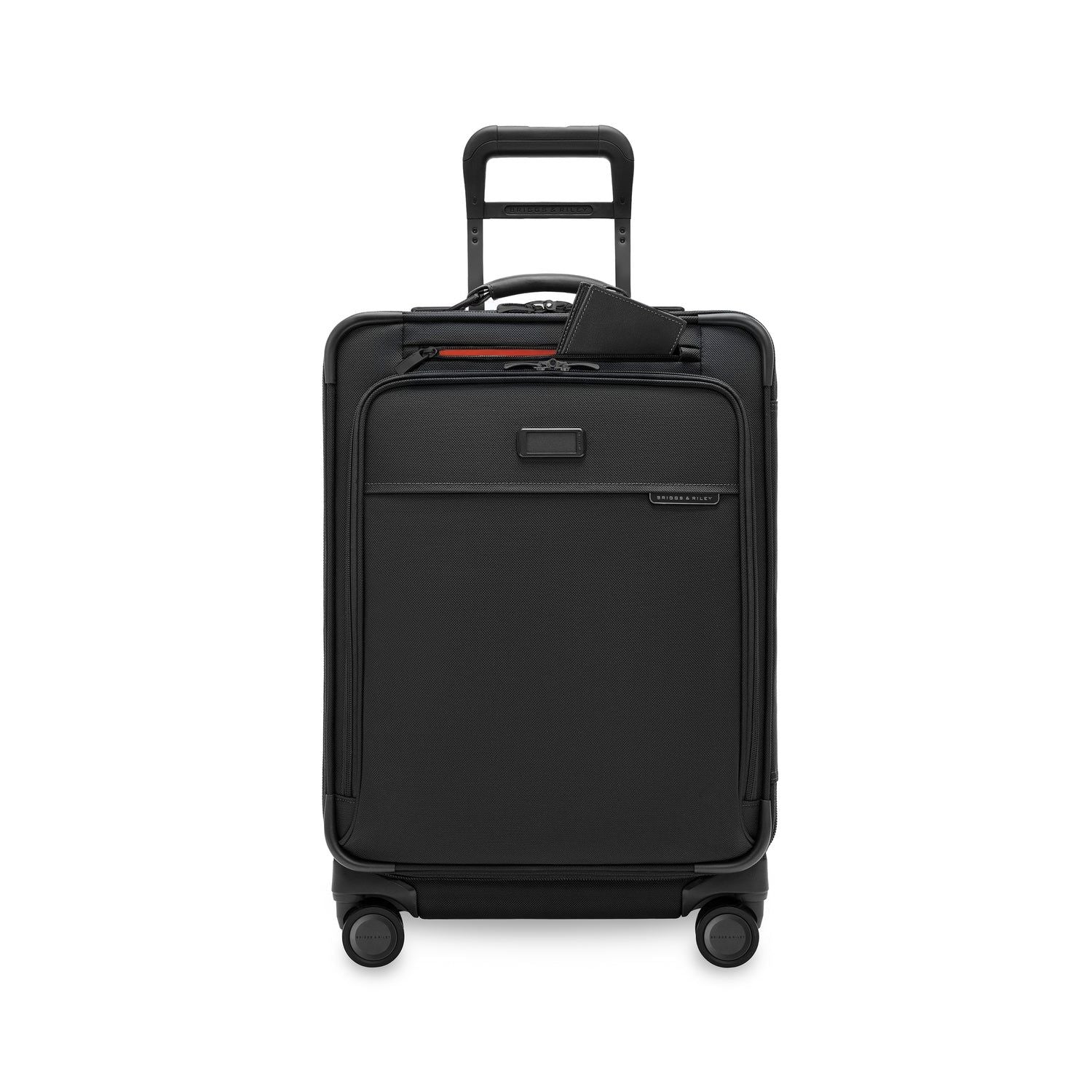 Briggs & Riley Baseline Compact Checked Expandable Spinner - Black
