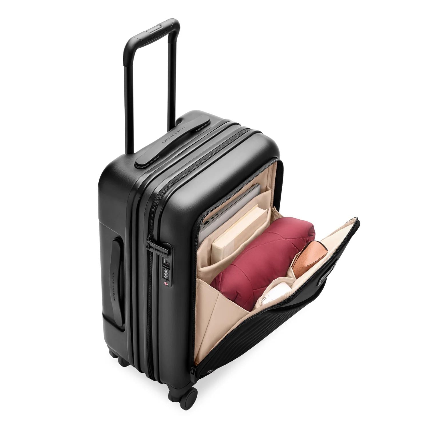 Briggs & Riley Sympatico Front Pocket 22" Expandable Spinner - Black