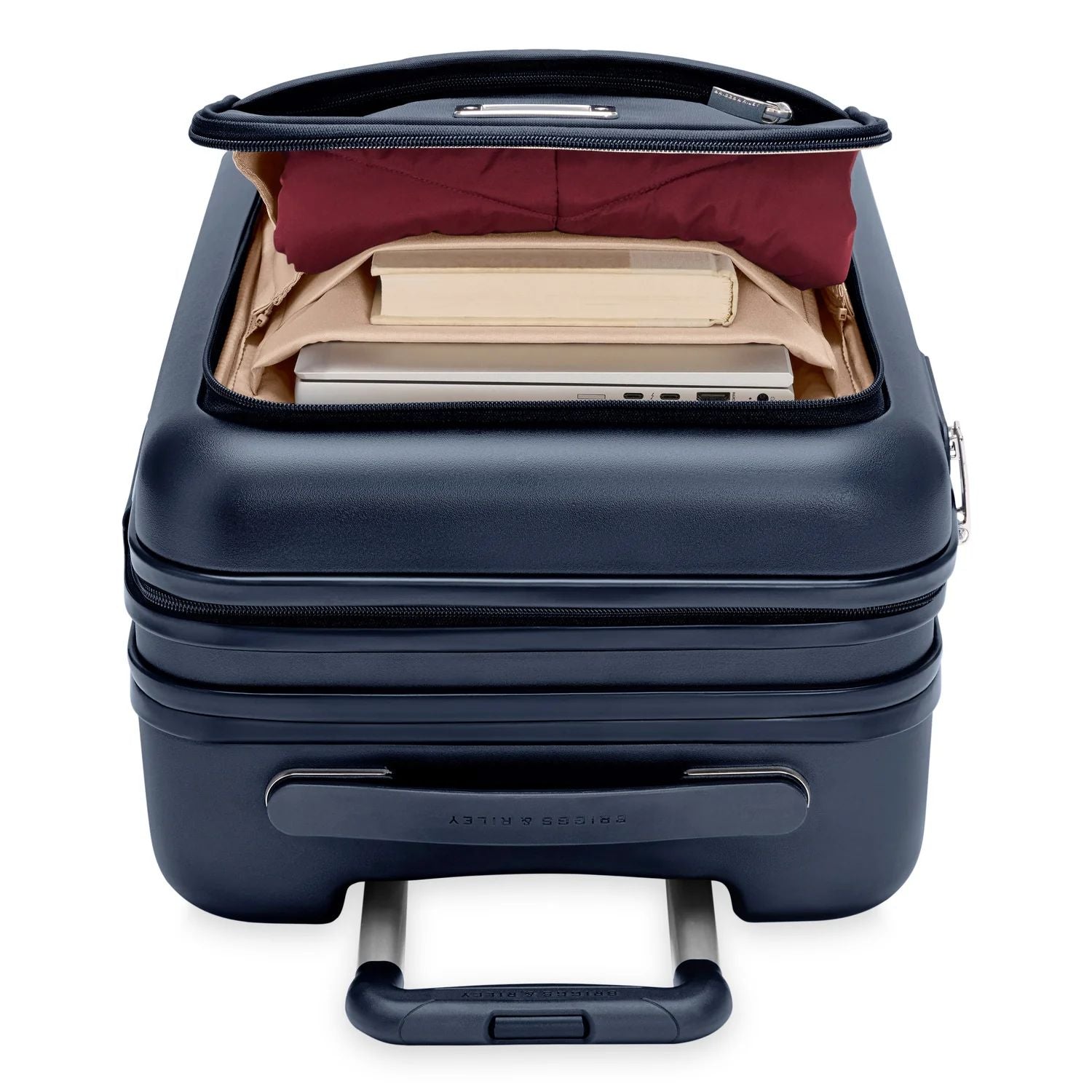 Briggs & Riley Sympatico Front Pocket 22" Expandable Spinner - Navy
