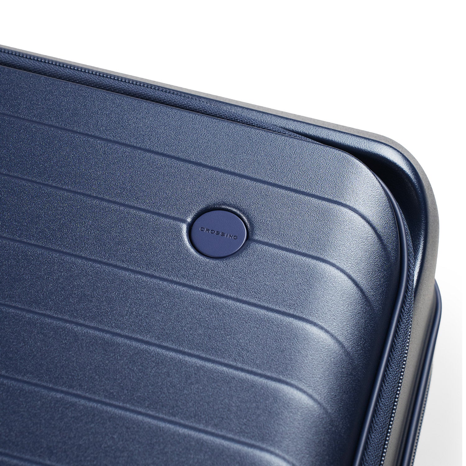 CROSSING INVI 20" Carry On Expandable Luggage With Front & Middle Access - Navy