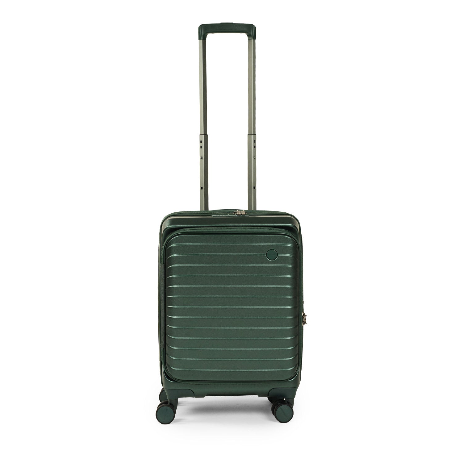 CROSSING INVI 20" Carry On Expandable Luggage With Front & Middle Access - Squash