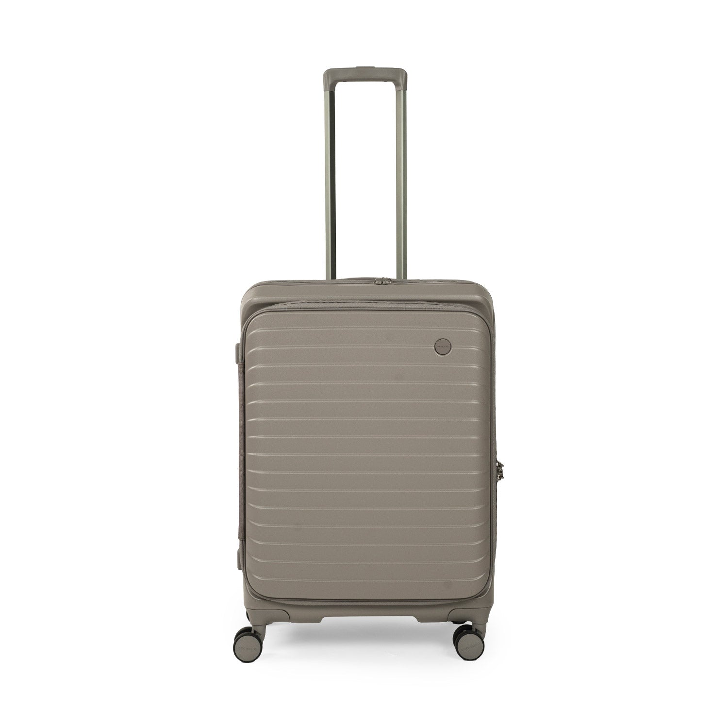 CROSSING INVI 25" Medium Expandable Luggage With Front & Middle Access - Latte