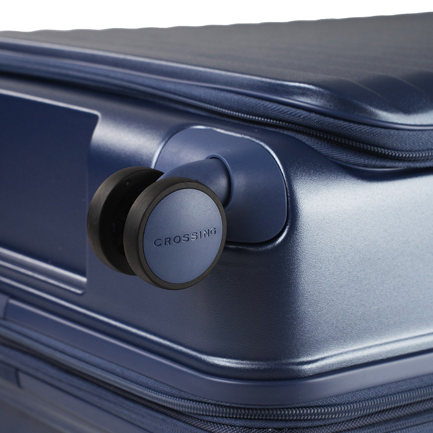 CROSSING INVI 25" Medium Expandable Luggage With Front & Middle Access - Navy