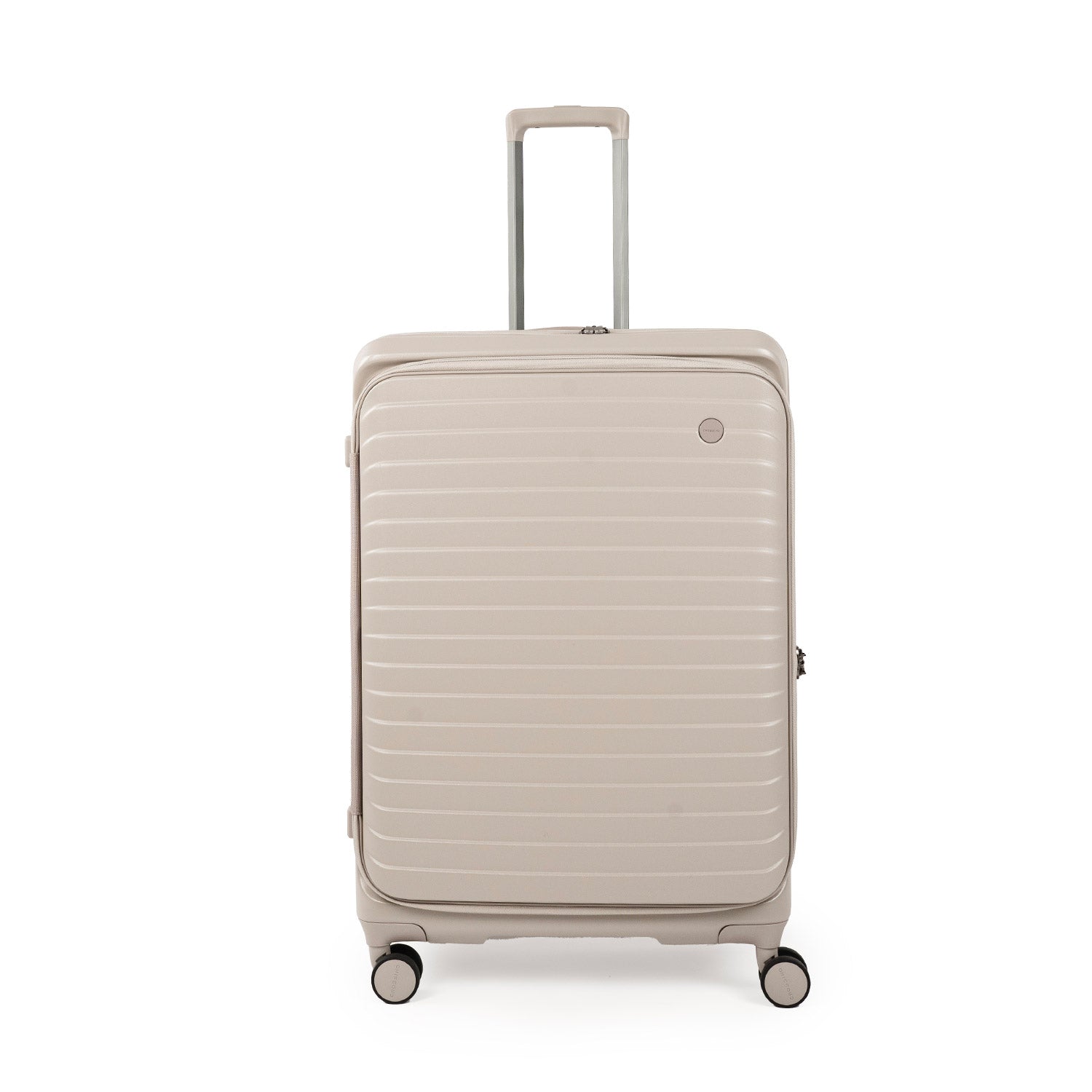 CROSSING INVI 30" Large Expandable Luggage With Front & Middle Access - Taupe