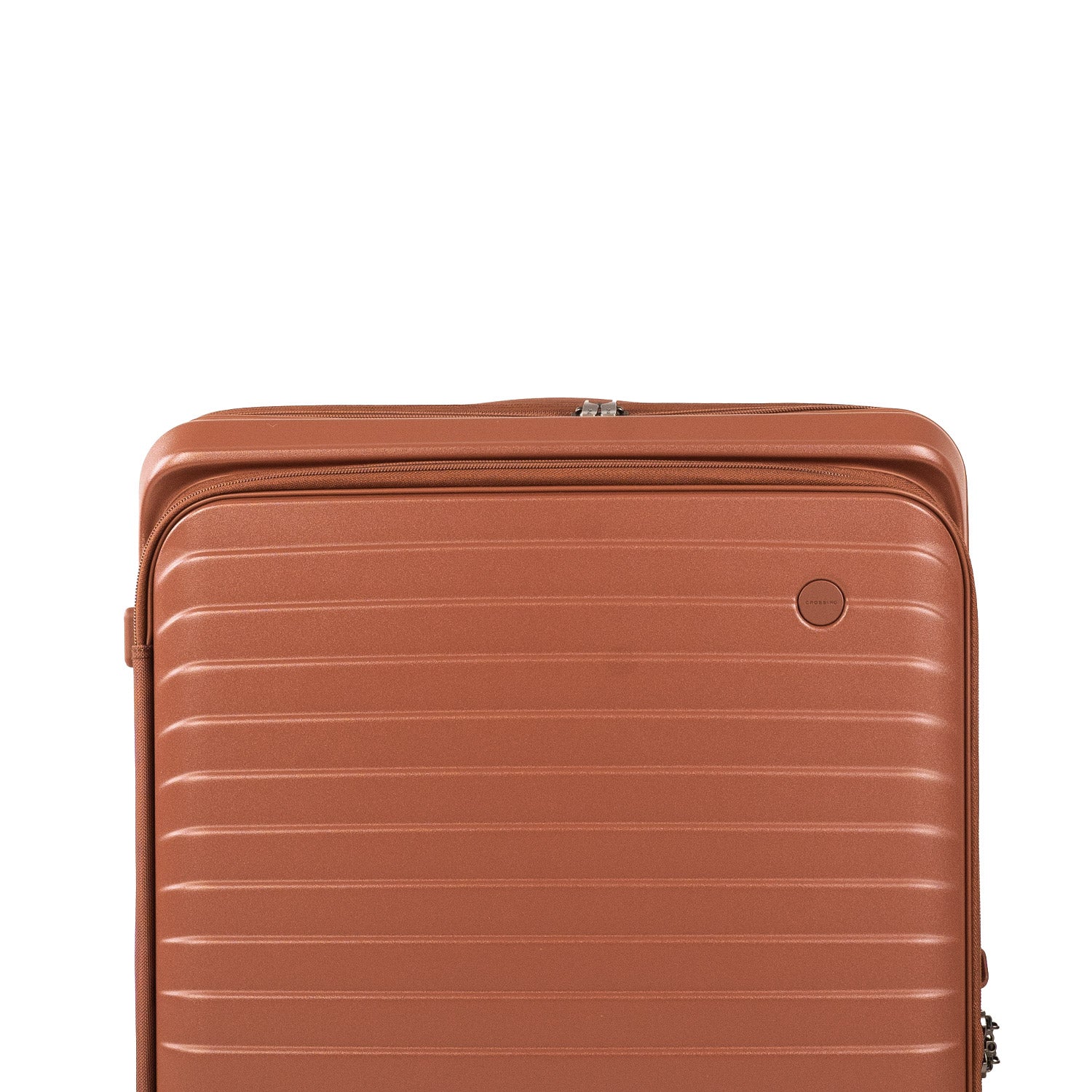 CROSSING INVI 30" Large Expandable Luggage With Front & Middle Access - Brick