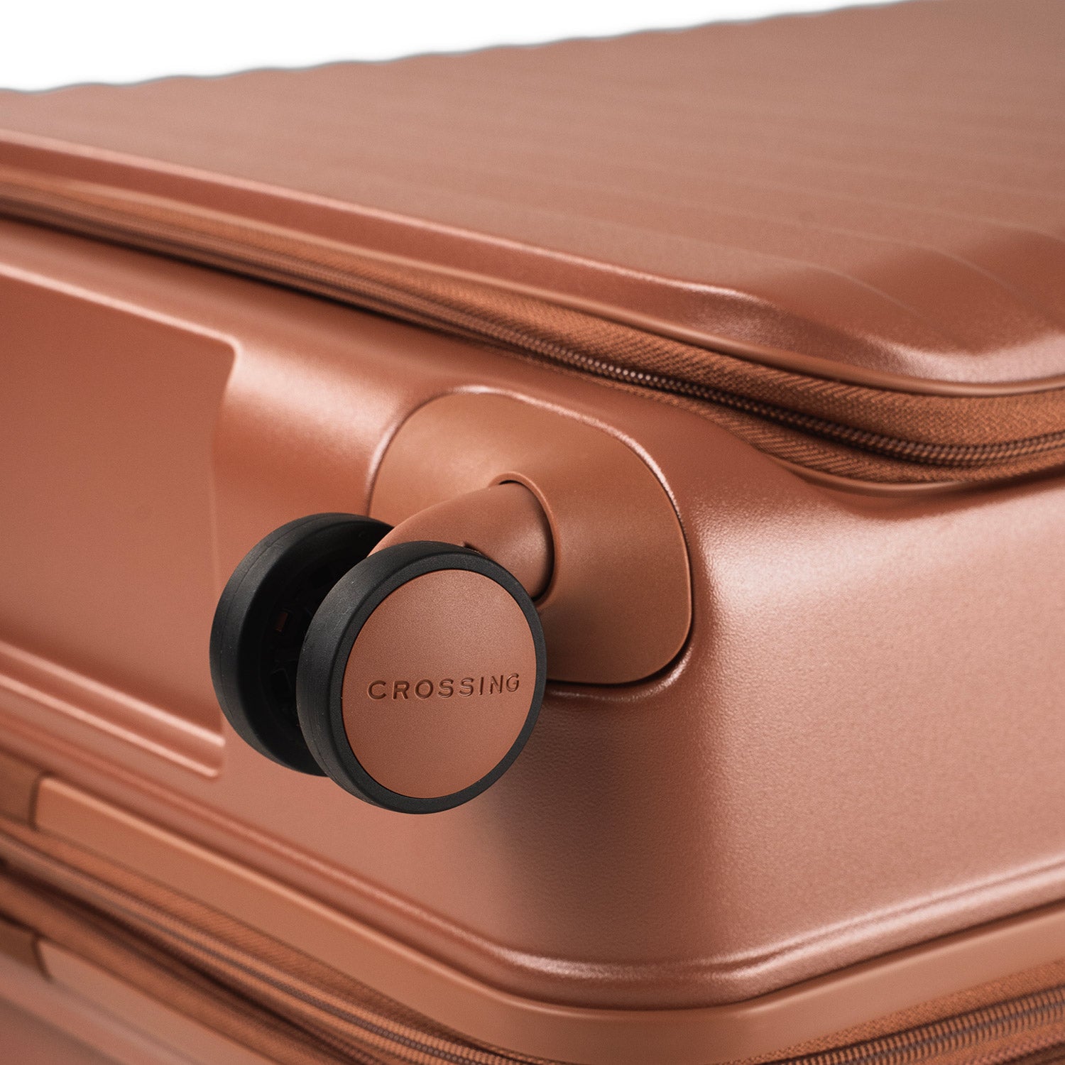 CROSSING INVI 30" Large Expandable Luggage With Front & Middle Access - Brick