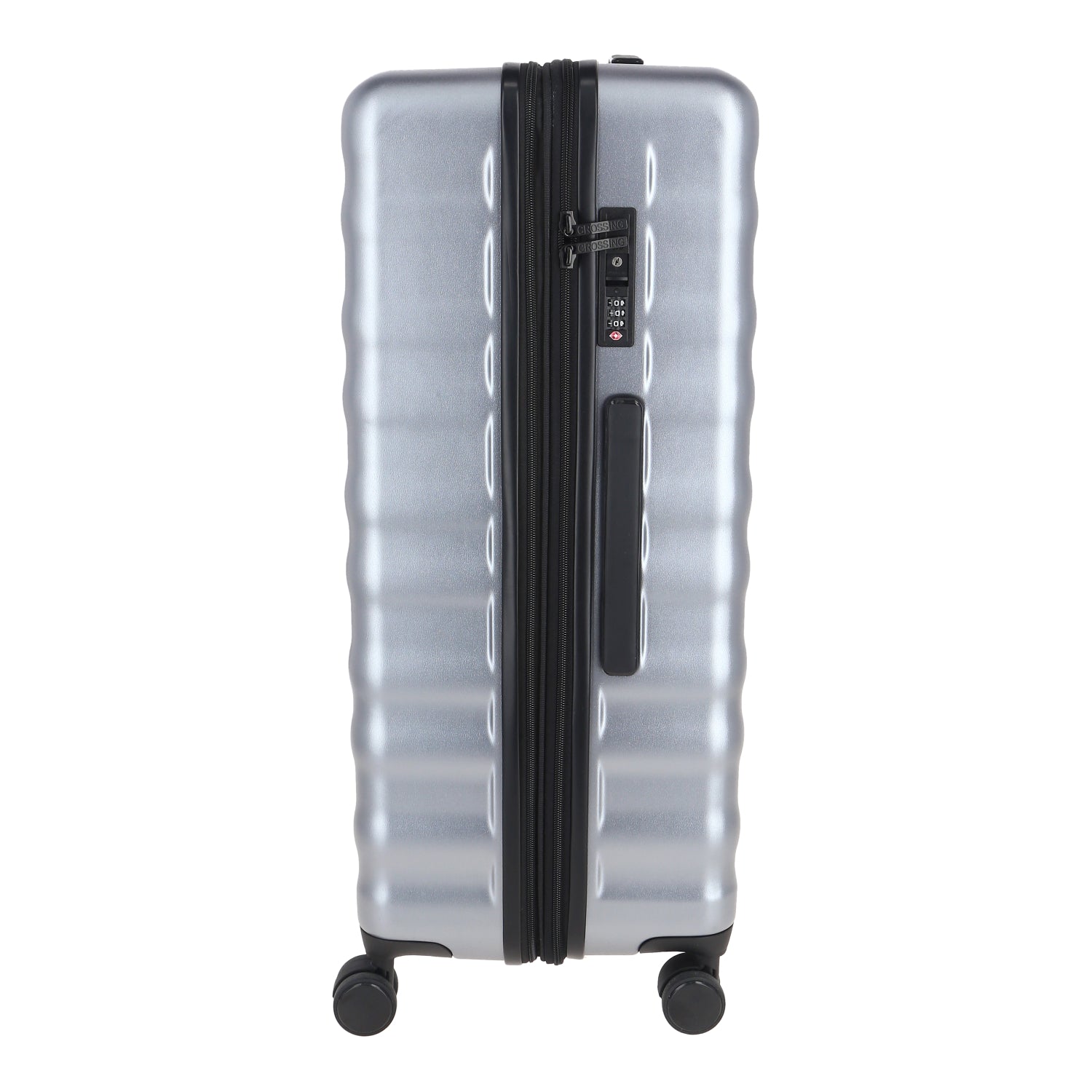 Crossing Tripp Polycarbonate Expandable 24" Medium Luggage Spinner - Grey
