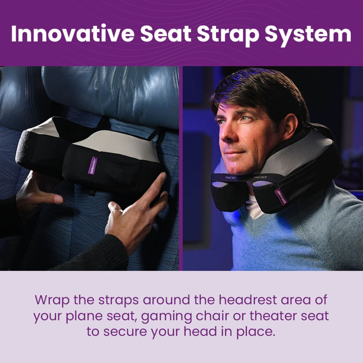 Cabeau TNE S3 Travel Neck Pillow - Dark Blue