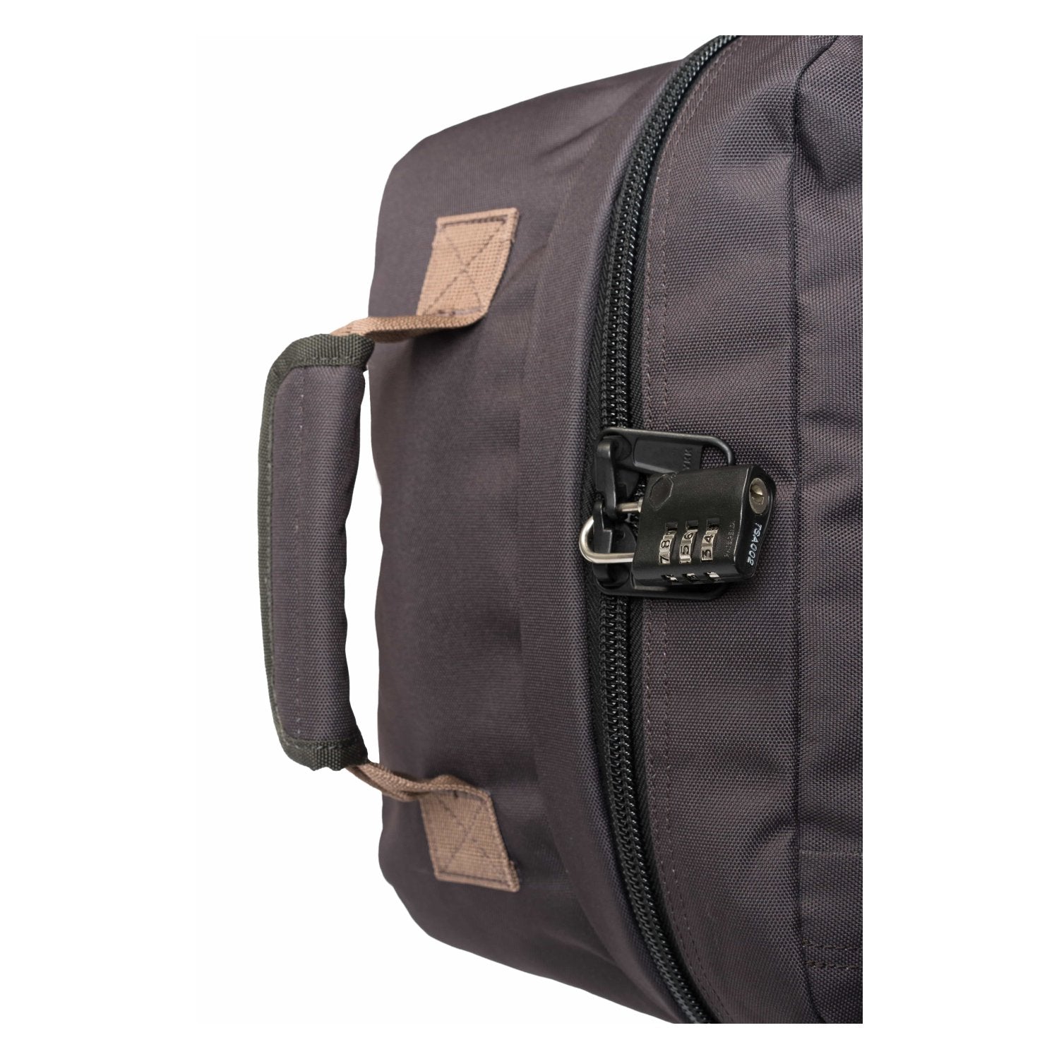 Cabinzero Classic Ultra Light Cabin Bag With Luggage Trackers 36L (Black Sand)