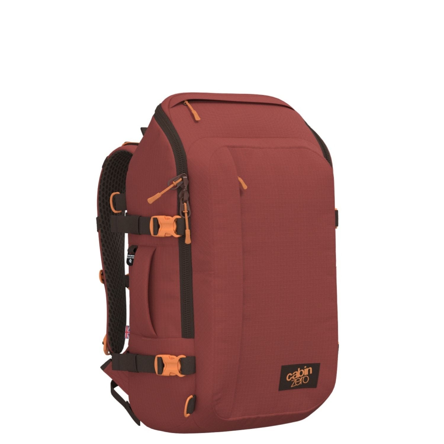 Cabinzero Adventure Cabin Backpack 32L (Sangria Red)