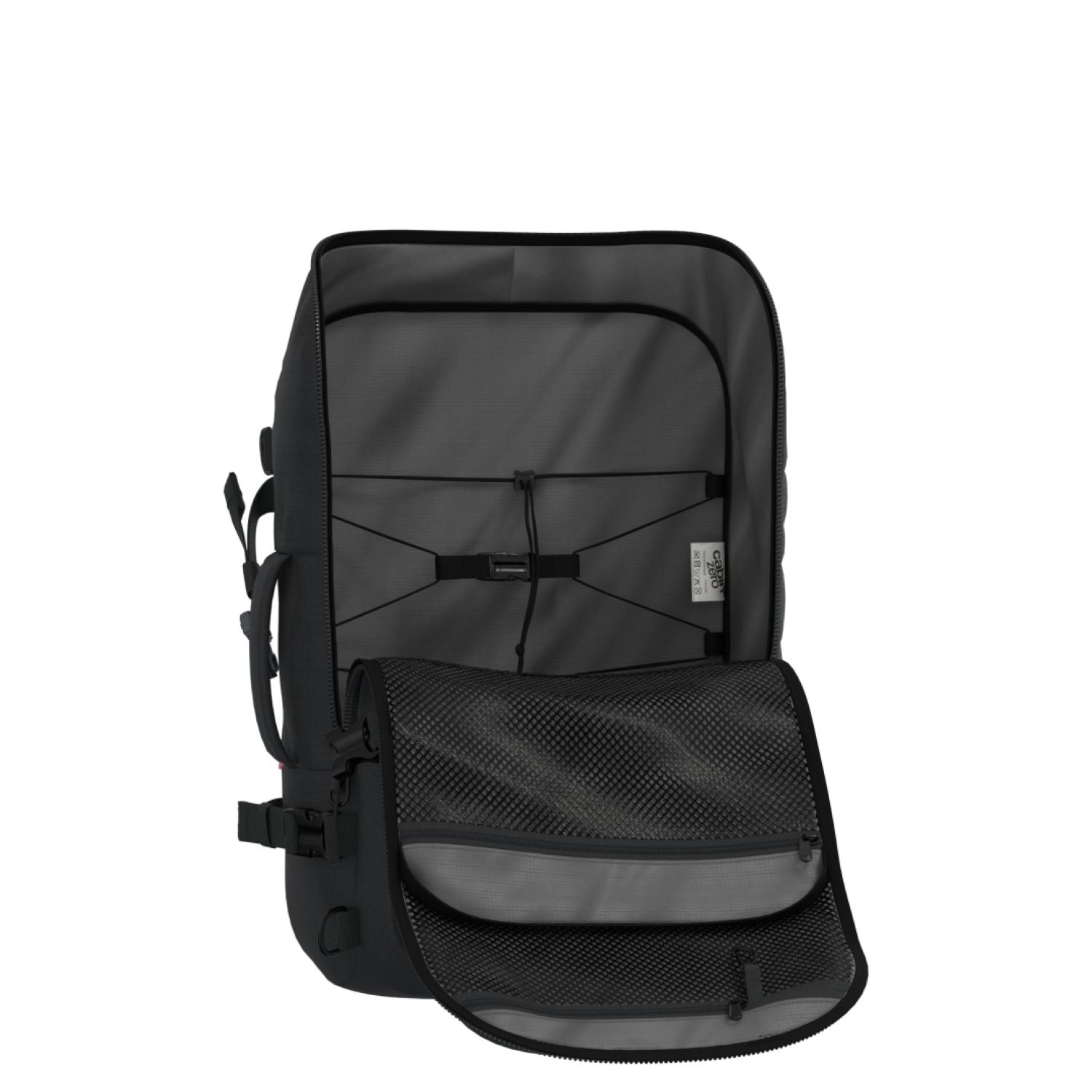 Cabinzero Adventure Pro Cabin Backpack 32L (Absolute Black)