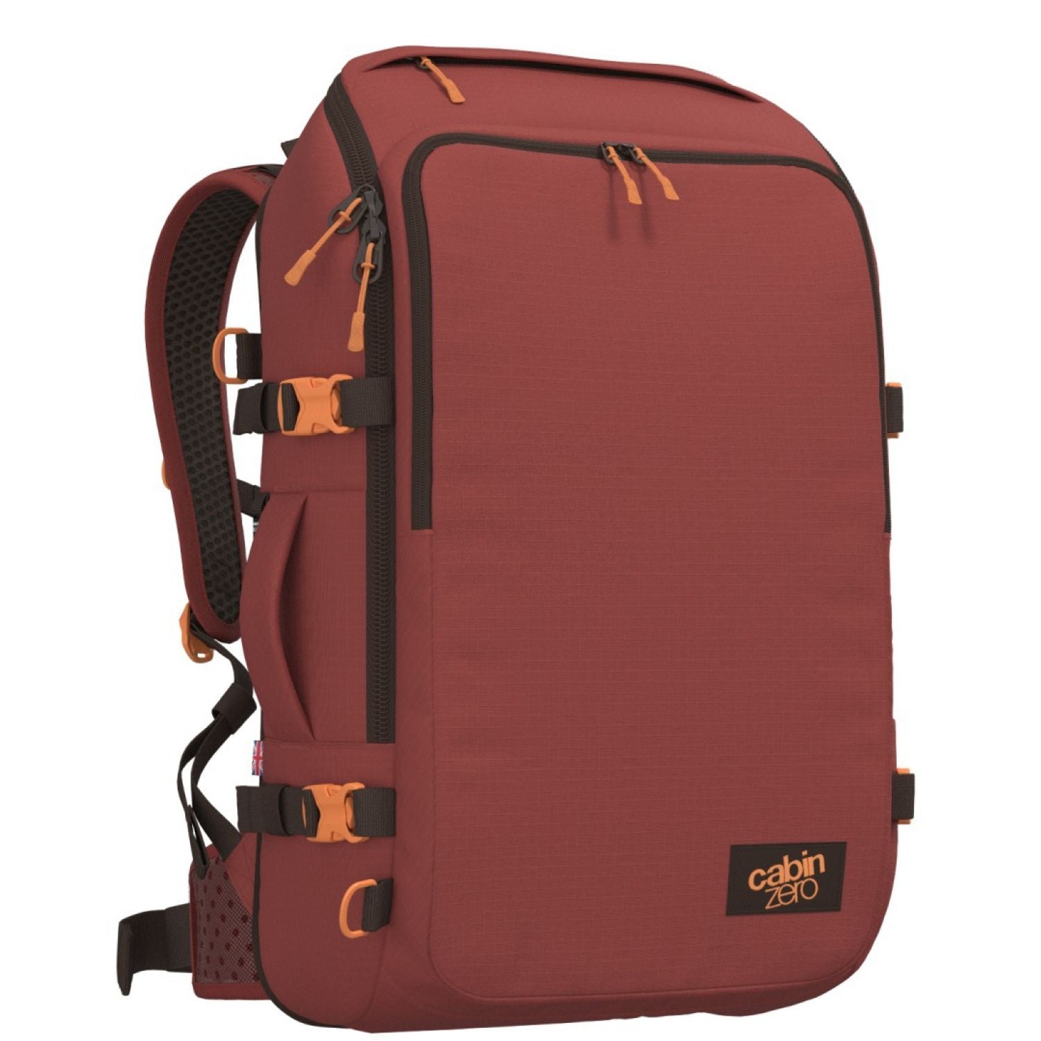 Cabinzero Adventure Pro Cabin Backpack 42L (Sangria Red)