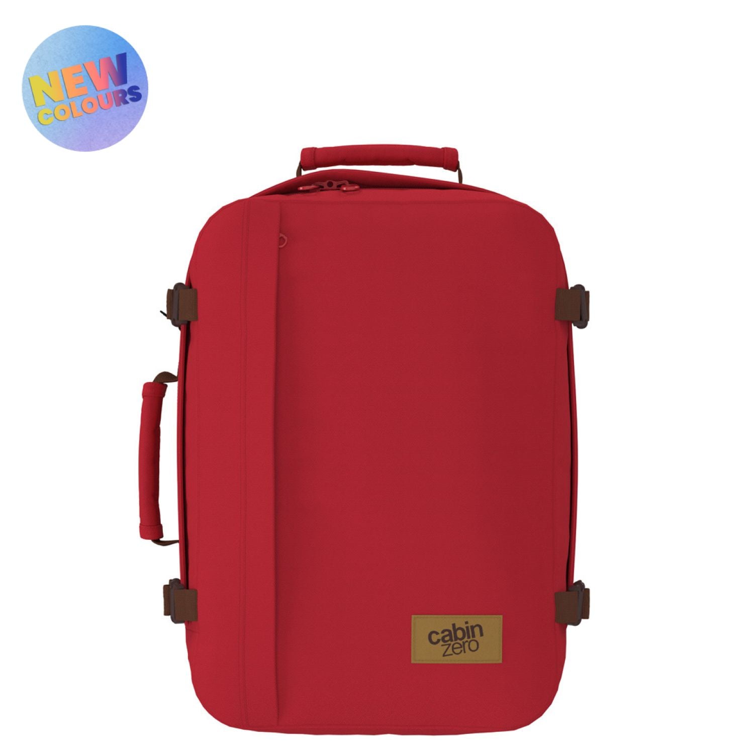 Cabinzero Classic Ultra Light Cabin Bag With Luggage Trackers 36L (London Red)