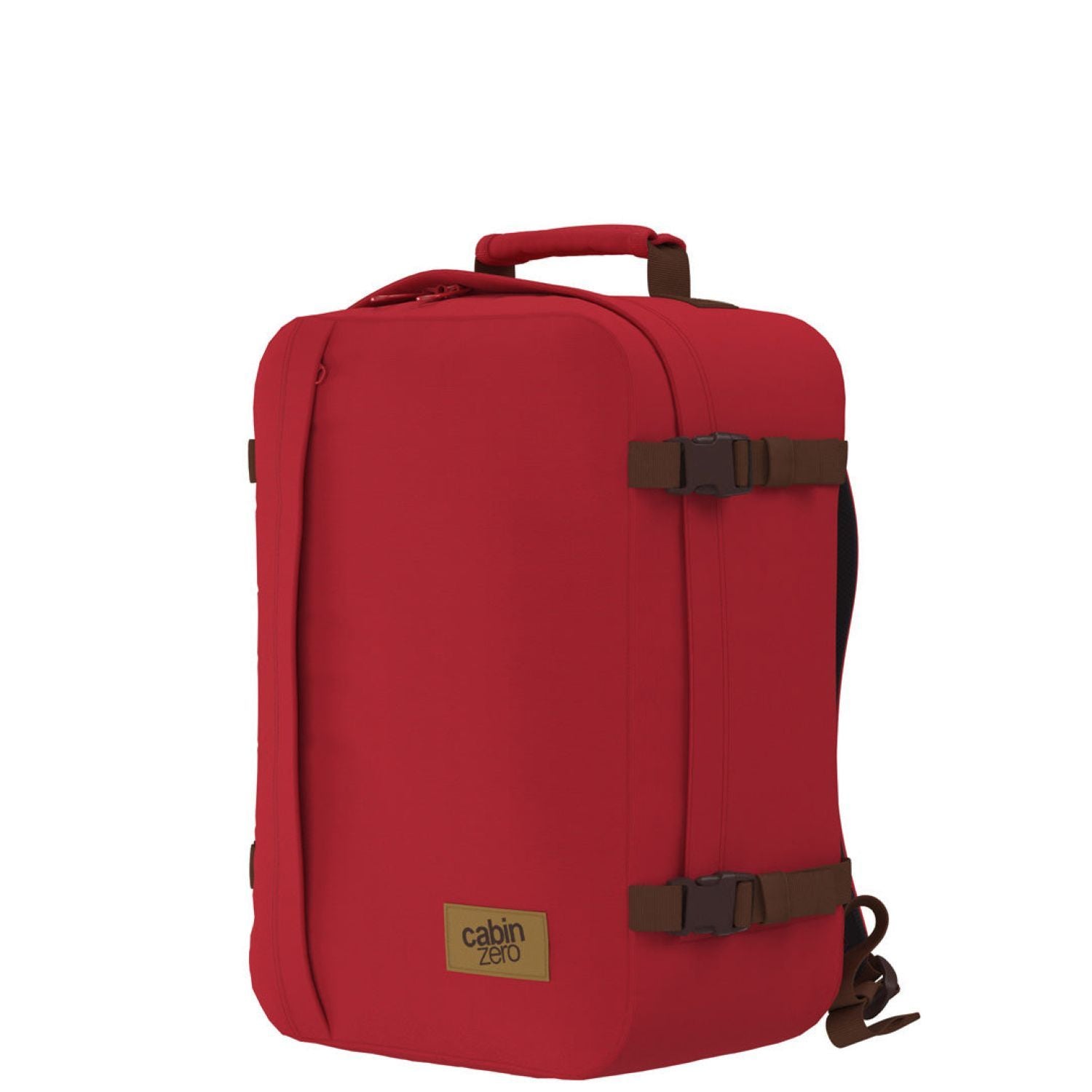 Cabinzero Classic Ultra Light Cabin Bag With Luggage Trackers 36L (London Red)