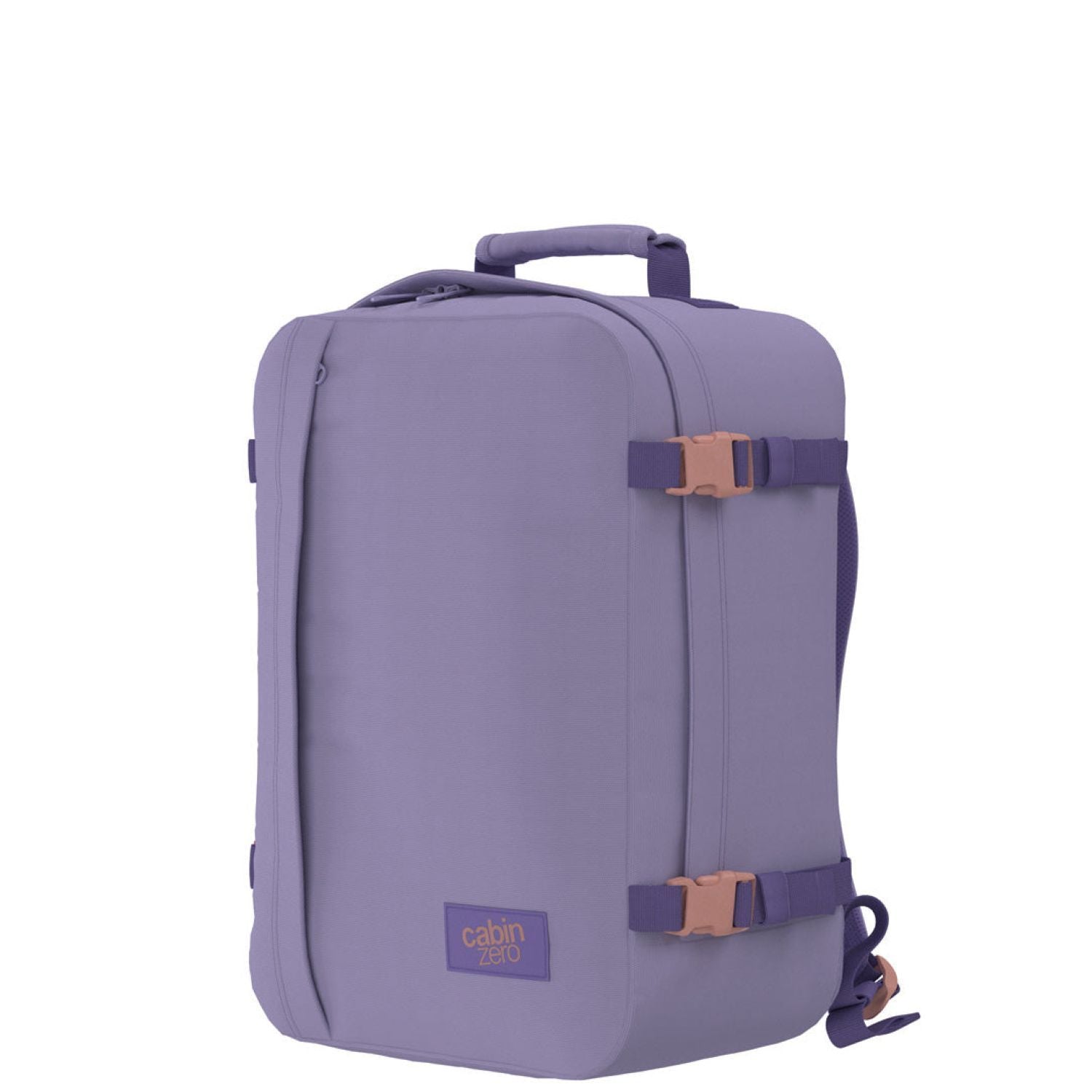 Cabinzero Classic Ultra Light Cabin Bag With Luggage Trackers 36L (Smokey Violet)