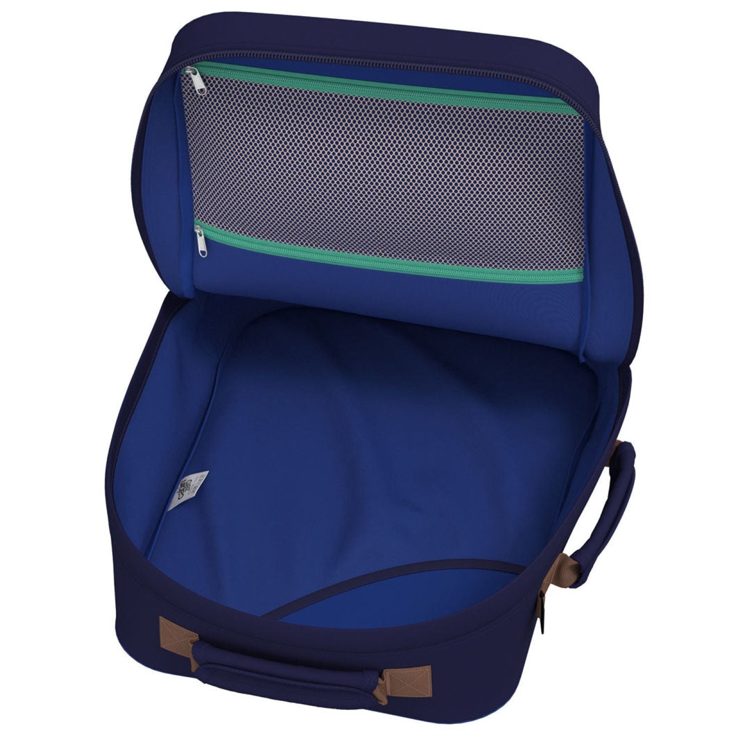 Cabinzero Classic Ultra Light Cabin Bag With Luggage Trackers 44L (Deep Ocean)