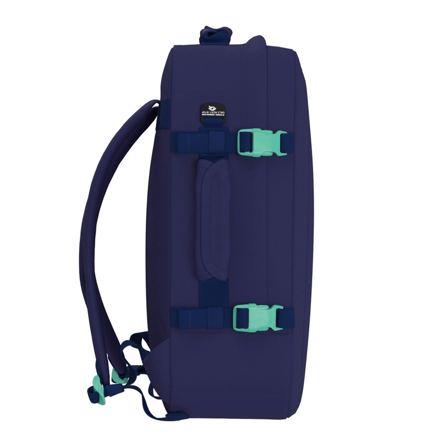 Cabinzero Classic Ultra Light Cabin Bag With Luggage Trackers 44L (Deep Ocean)