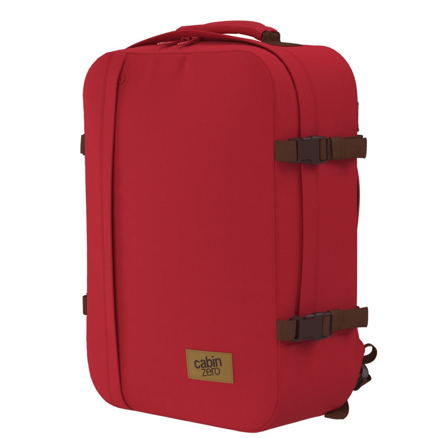 Cabinzero Classic Ultra Light Cabin Bag With Luggage Trackers 44L (London Red)