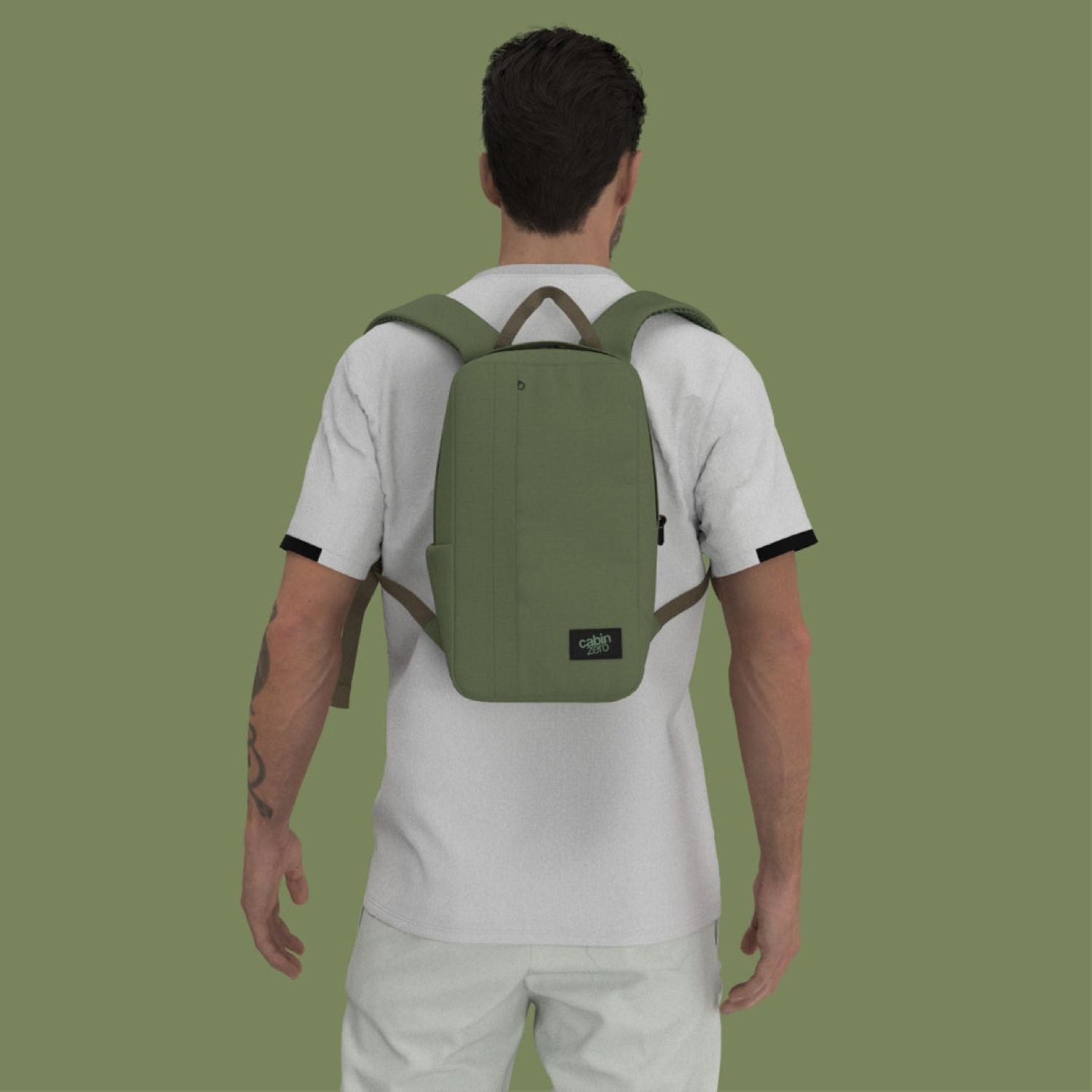 Cabinzero Classic Flight Backpack 12L (Georgian Khaki)