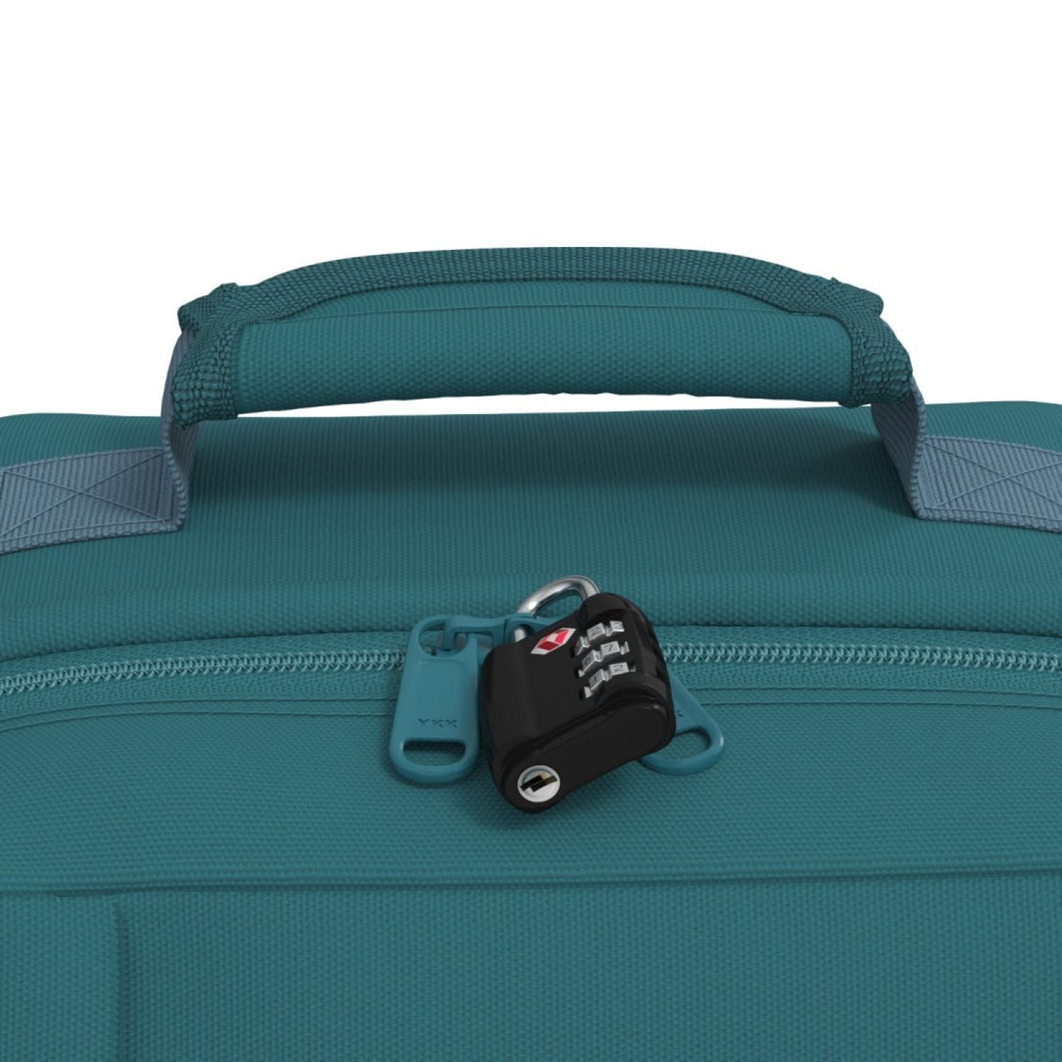 Cabinzero Classic Ultra Light Cabin Bag With Luggage Trackers 36L (Aruba Blue)