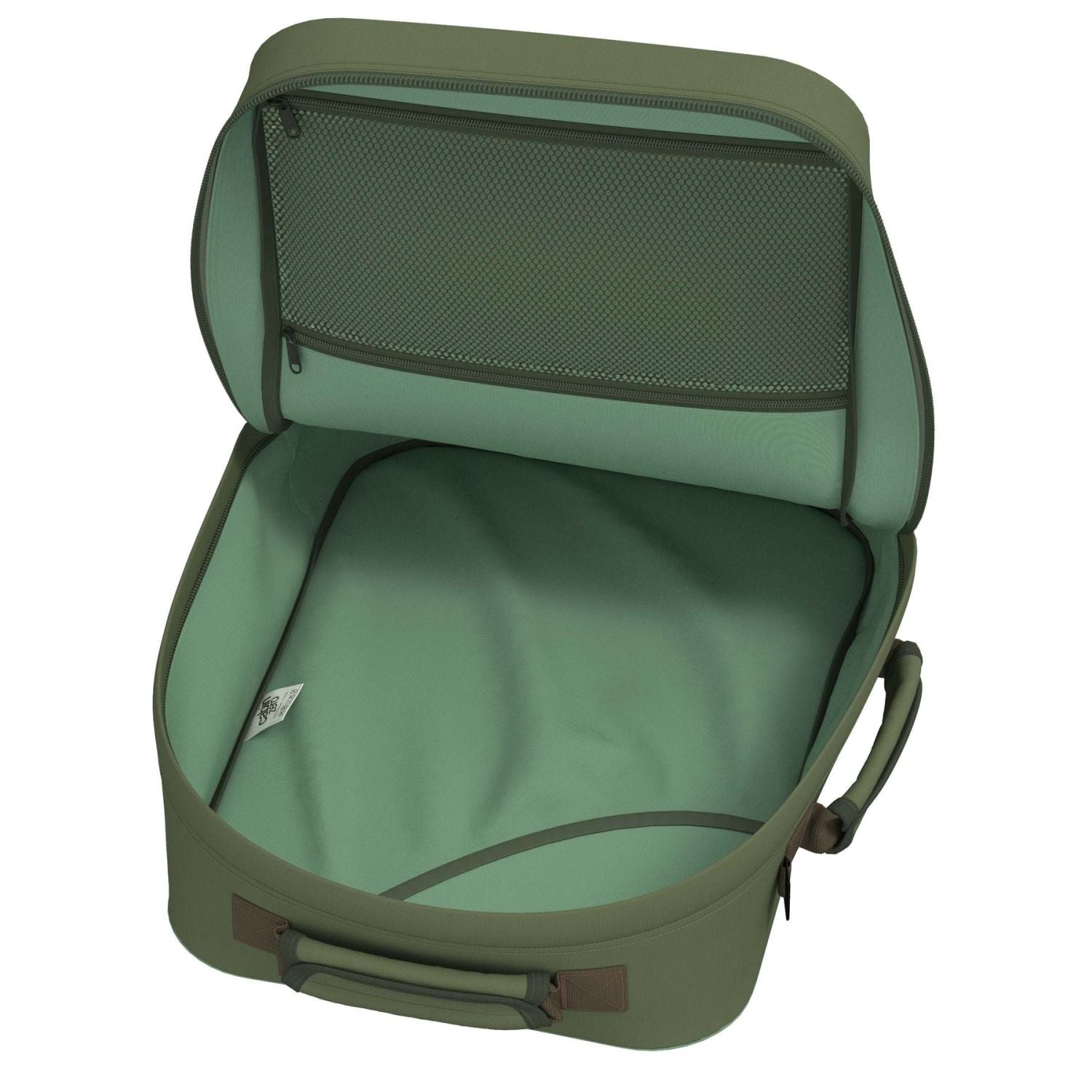 Cabinzero Classic Ultra Light Cabin Bag With Luggage Trackers 44L (Georgian Khaki)