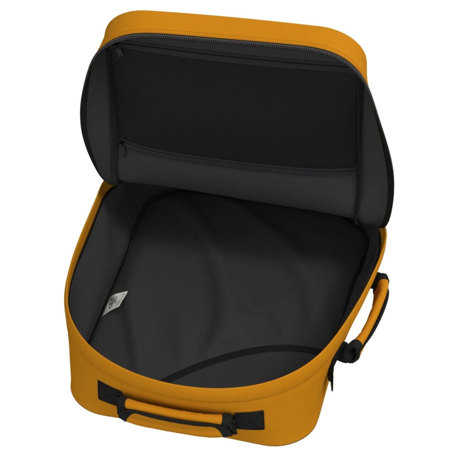 Cabinzero Classic Ultra Light Cabin Bag With Luggage Trackers 44L (Orange Chill)