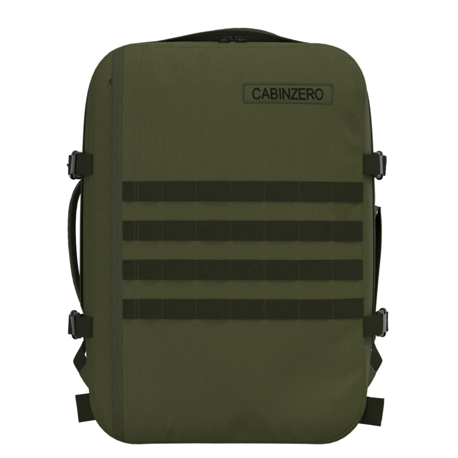 Cabinzero Military Cabin Bag With Luggage Trackers 44L (Military Green)