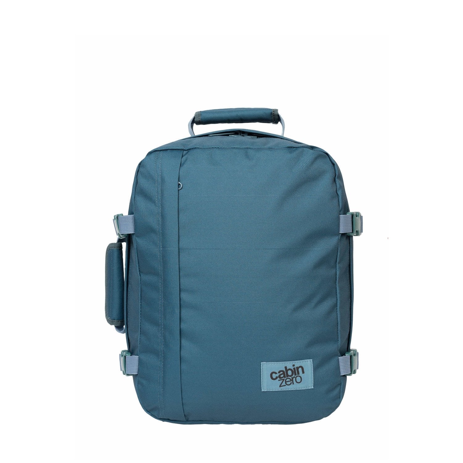 Cabinzero Mini Ultra Light Cabin Bag With Luggage Trackers 28L (Aruba Blue)