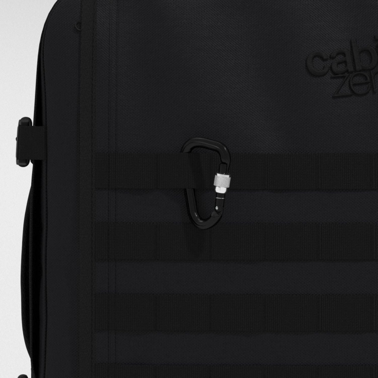 Cabinzero Military Cabin Bag With Luggage Trackers 36L (Absolute Black)