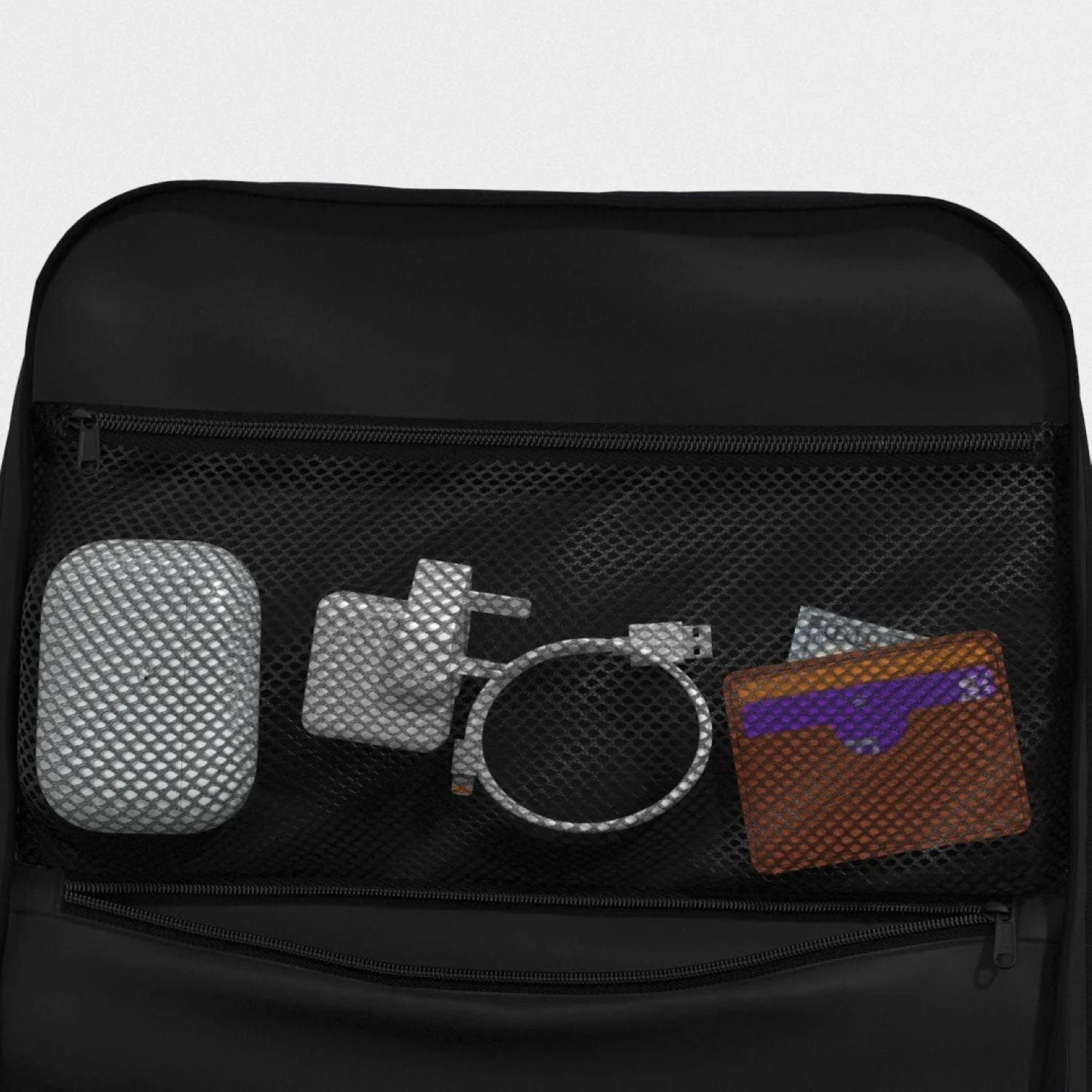 Cabinzero Military Cabin Bag With Luggage Trackers 28L (Absolute Black)
