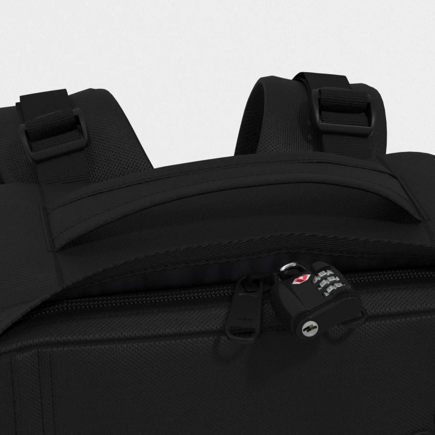 Cabinzero Military Cabin Bag With Luggage Trackers 28L (Absolute Black)