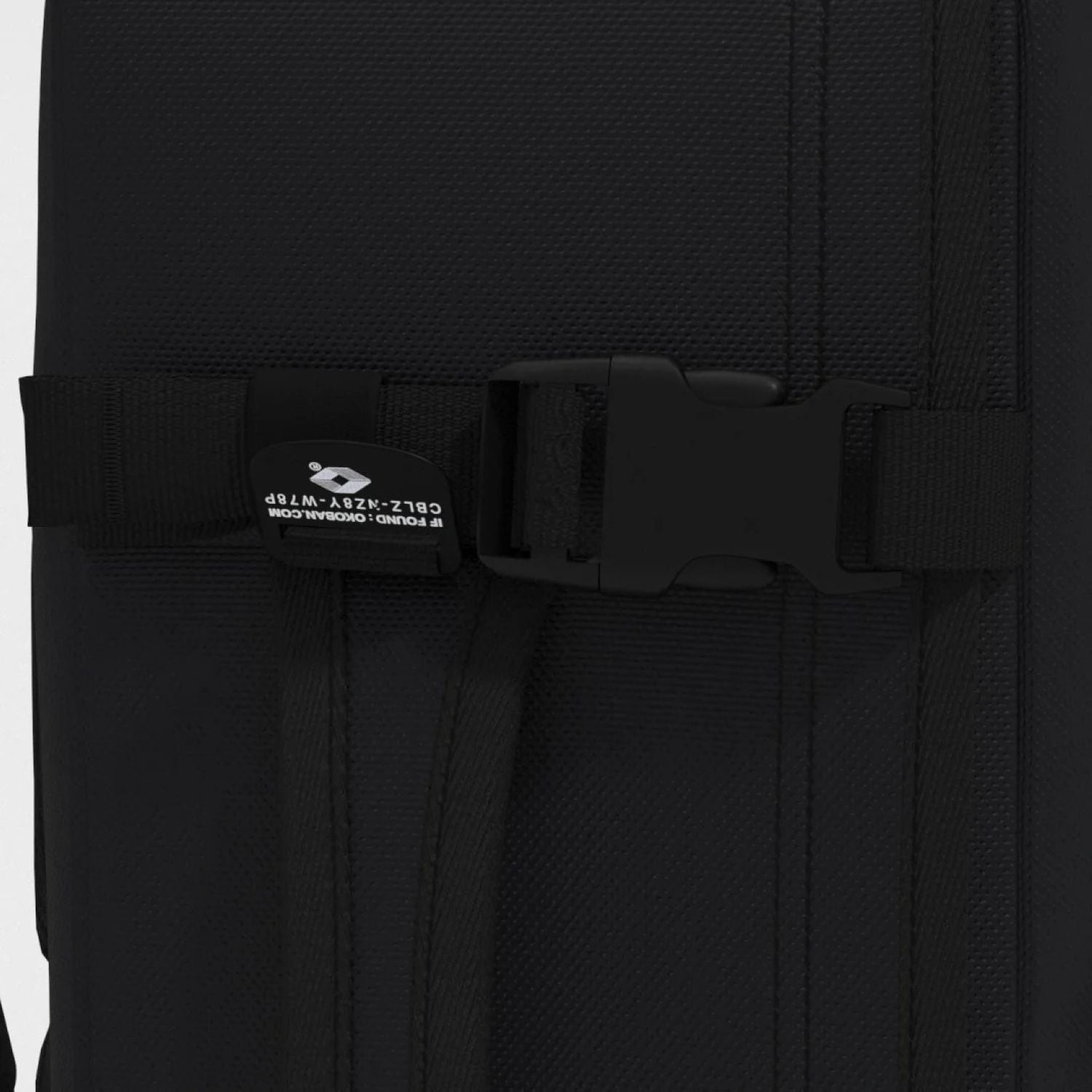 Cabinzero Military Cabin Bag With Luggage Trackers 28L (Absolute Black)