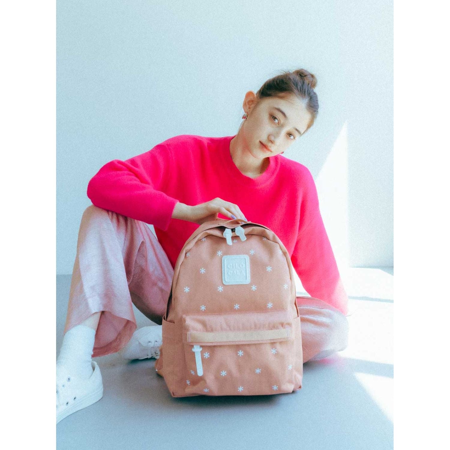 Cilocala Keyboard Backpack Middle (Sand)