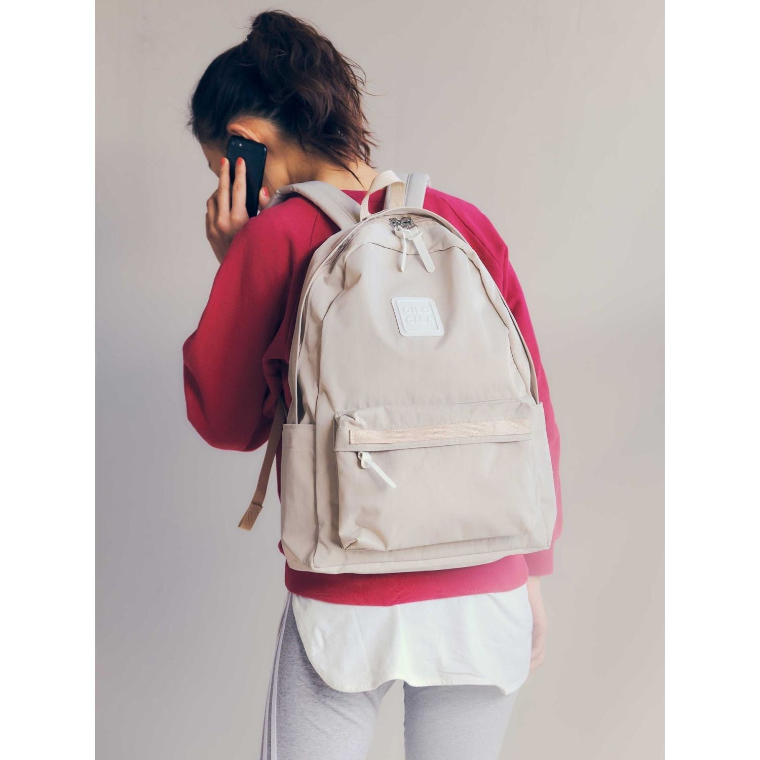 Cilocala Regular Backpack Large (Stone)