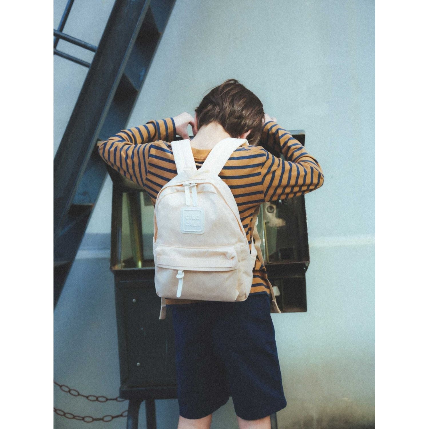 Cilocala Regular Backpack Small (Milky)