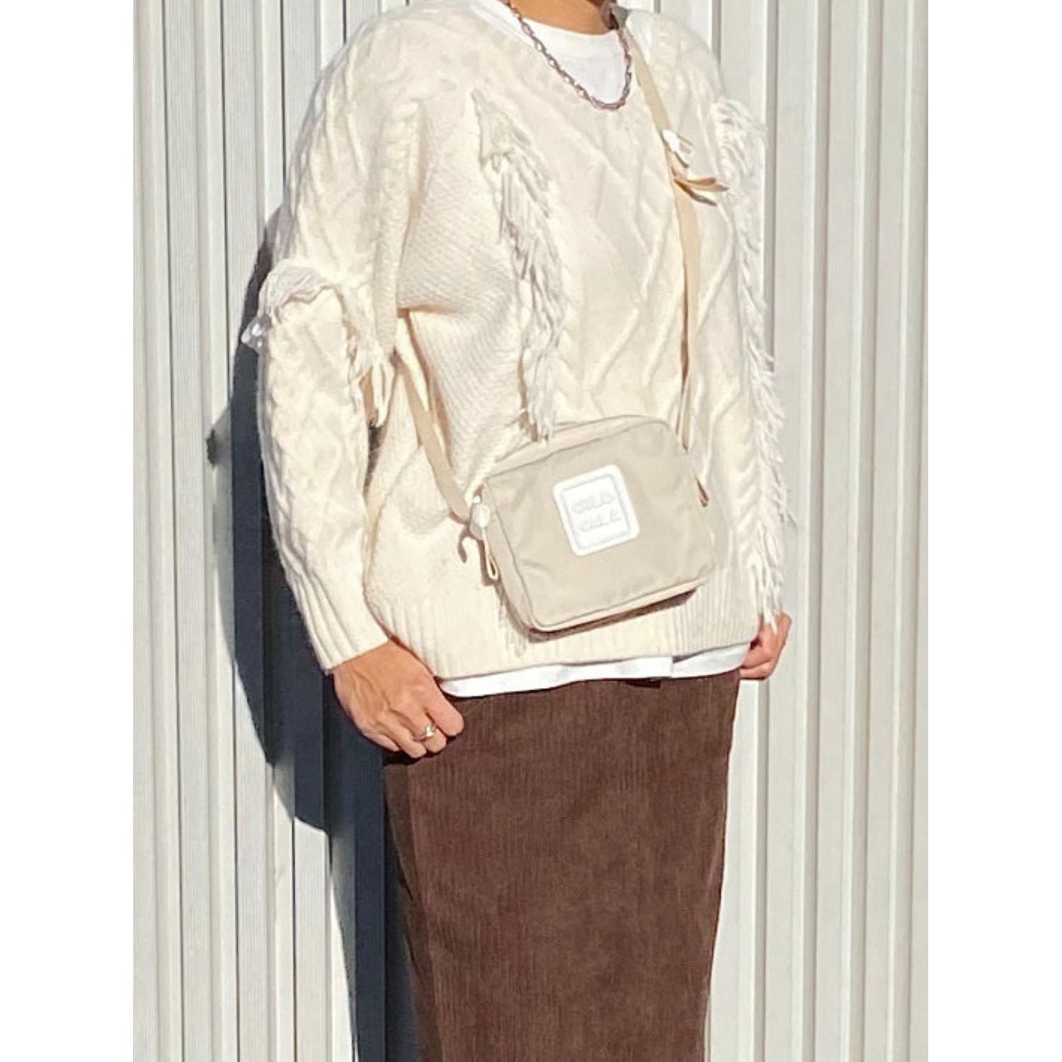 Cilocala Regular Mashikaku Shoulder Bag (Banana)