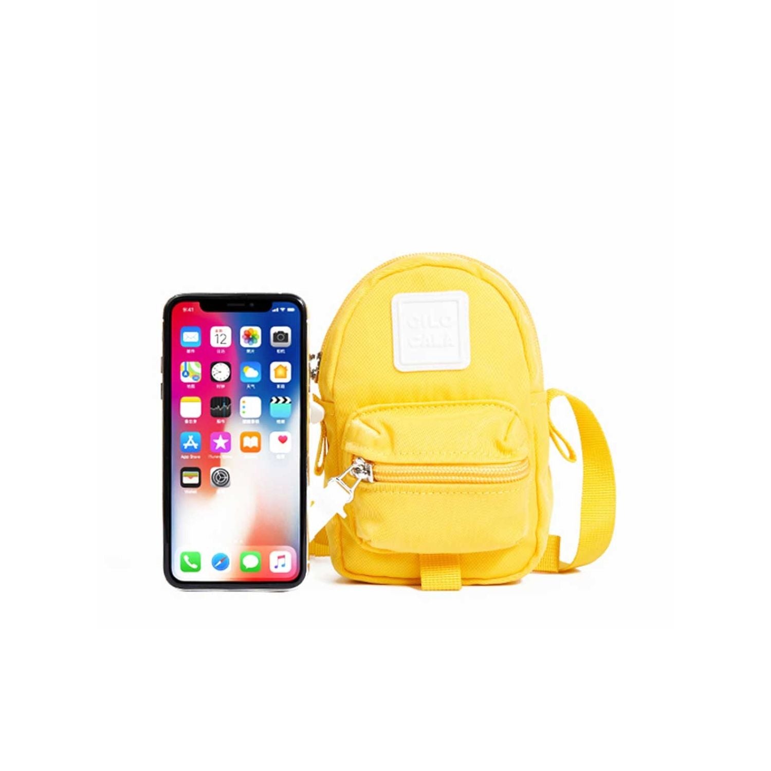 Cilocala Regular Packman Shoulder Bag (Lake)