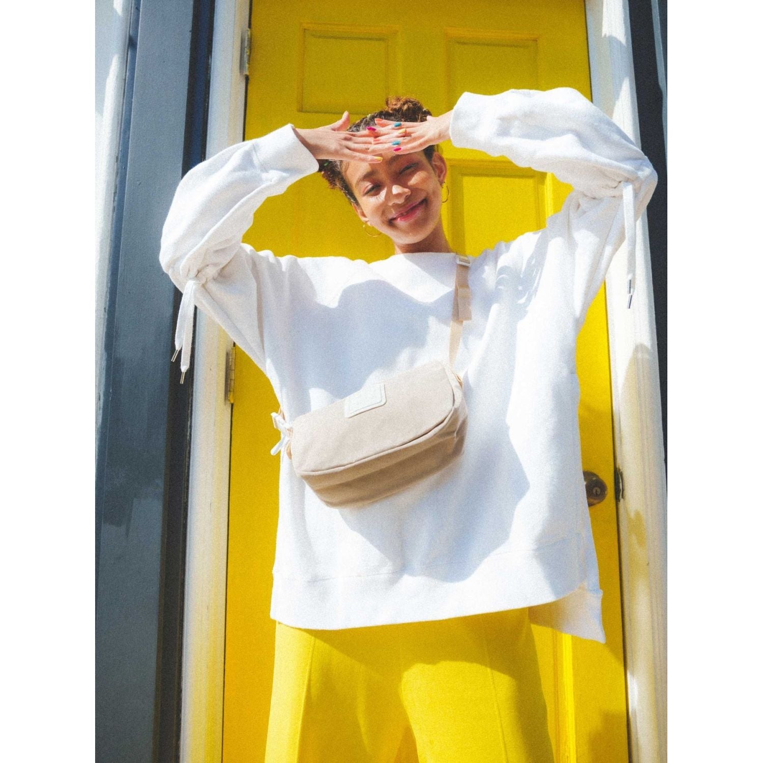 Cilocala Regular Shin-Yoko Shoulder Bag (Stone)