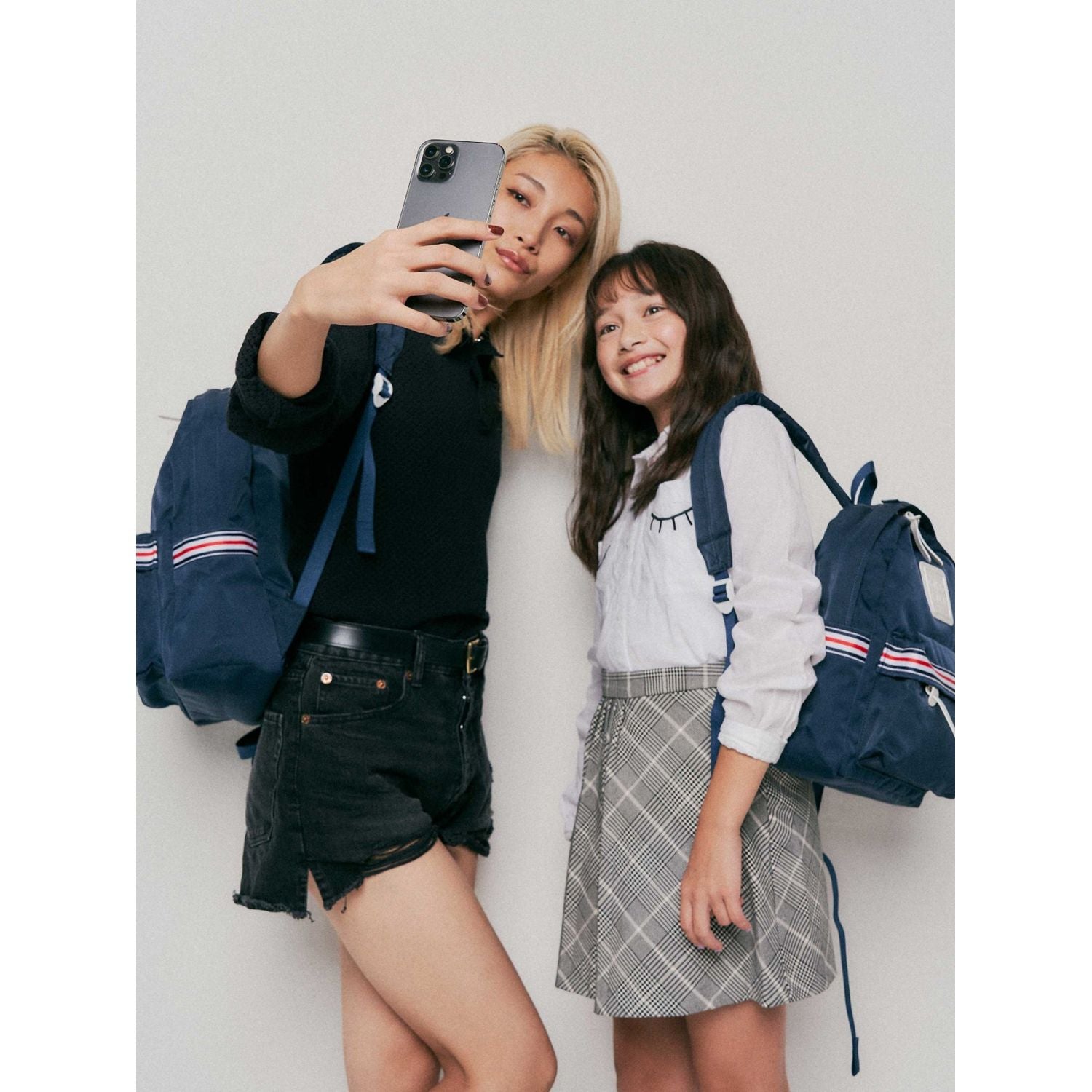Cilocala Stripes Backpack Middle (Sailor)