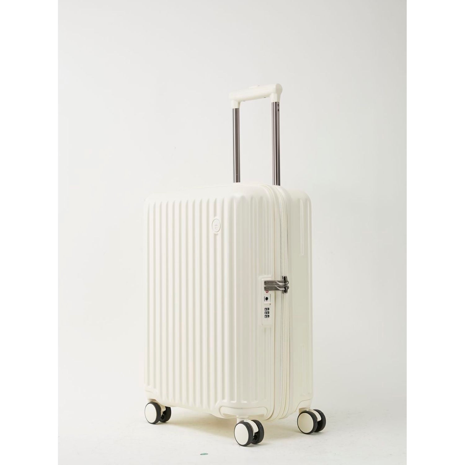 Conwood Pioneer Polycarbonate 20" Expandable Upright Luggage - White