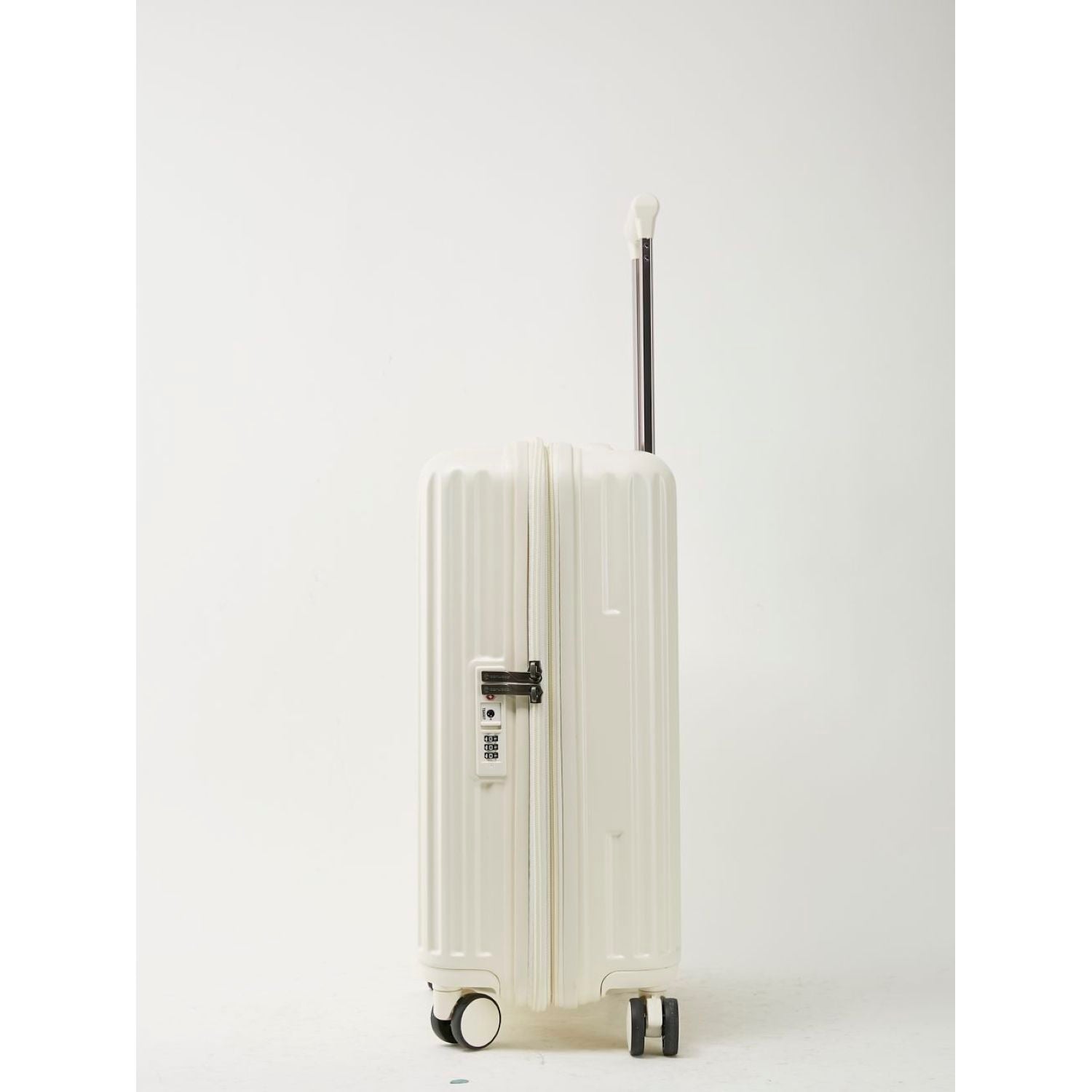 Conwood Pioneer Polycarbonate 20" Expandable Upright Luggage - White